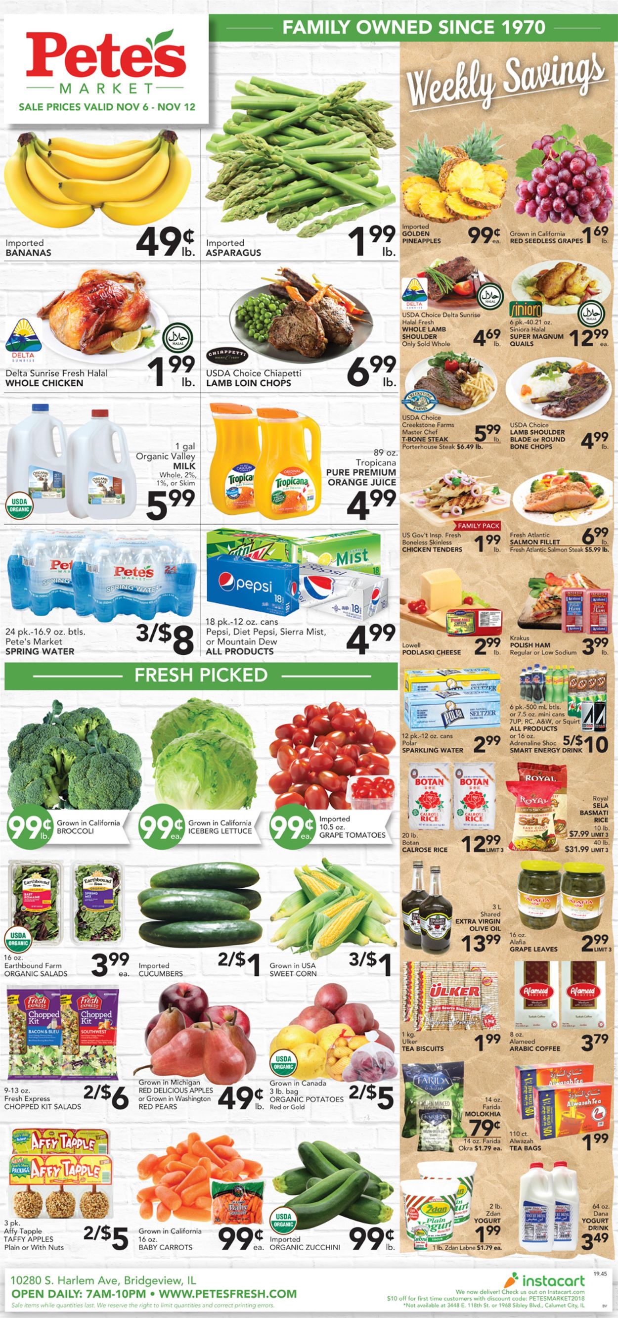 Catalogue Pete's Fresh Market from 11/06/2019