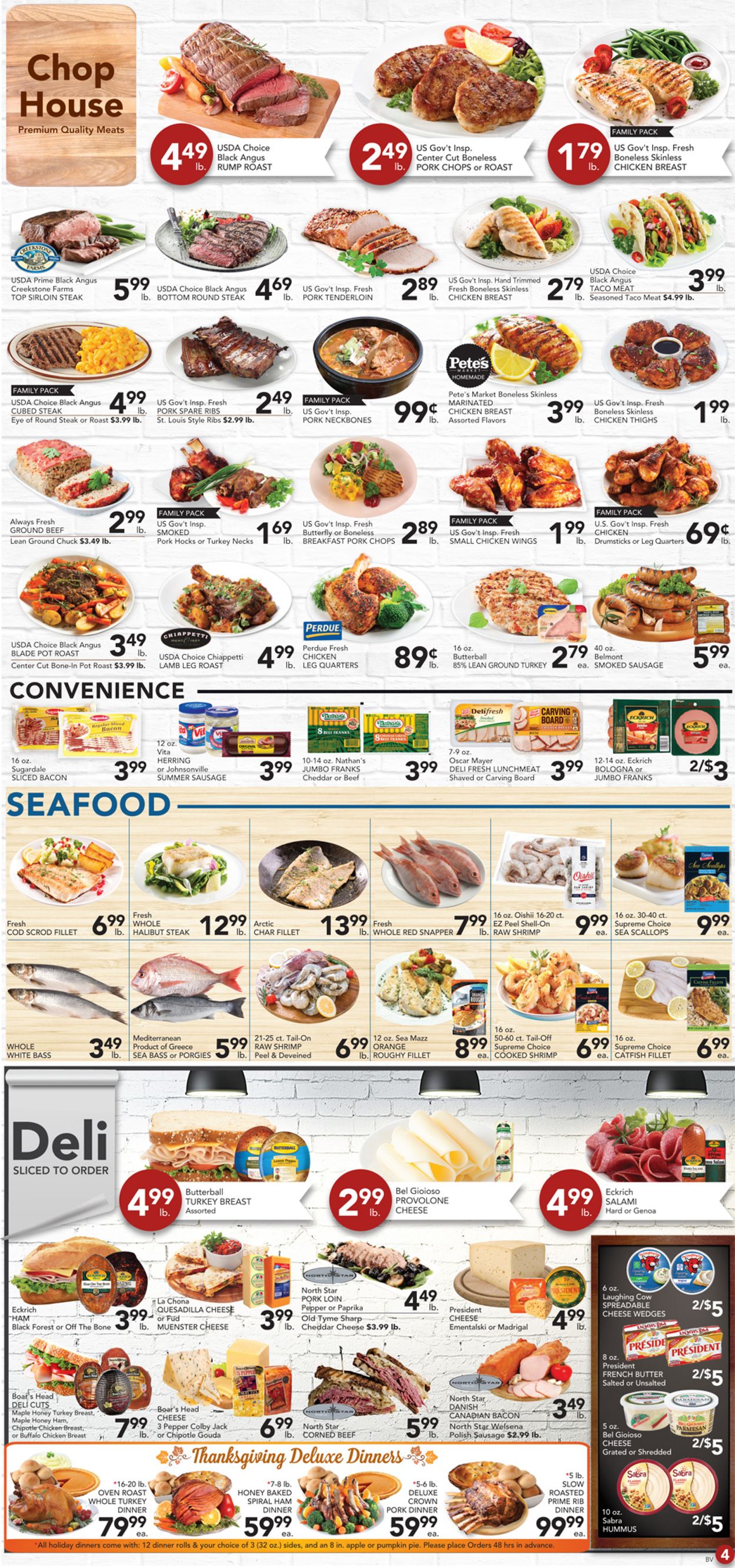 Catalogue Pete's Fresh Market from 11/06/2019