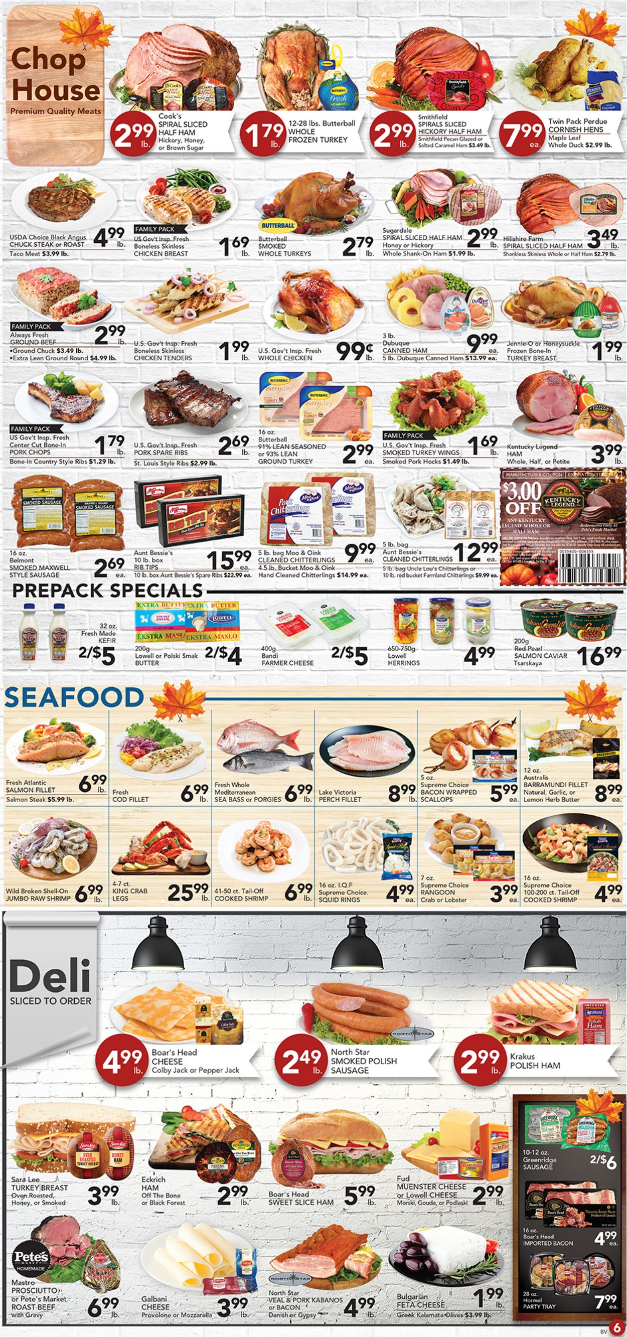 Catalogue Pete's Fresh Market - Thanksgiving Ad 2019 from 11/20/2019