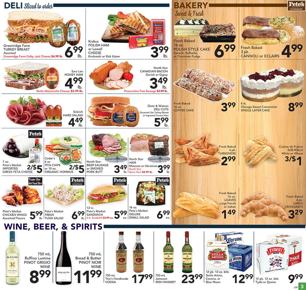 Catalogue Pete's Fresh Market from 01/01/2020