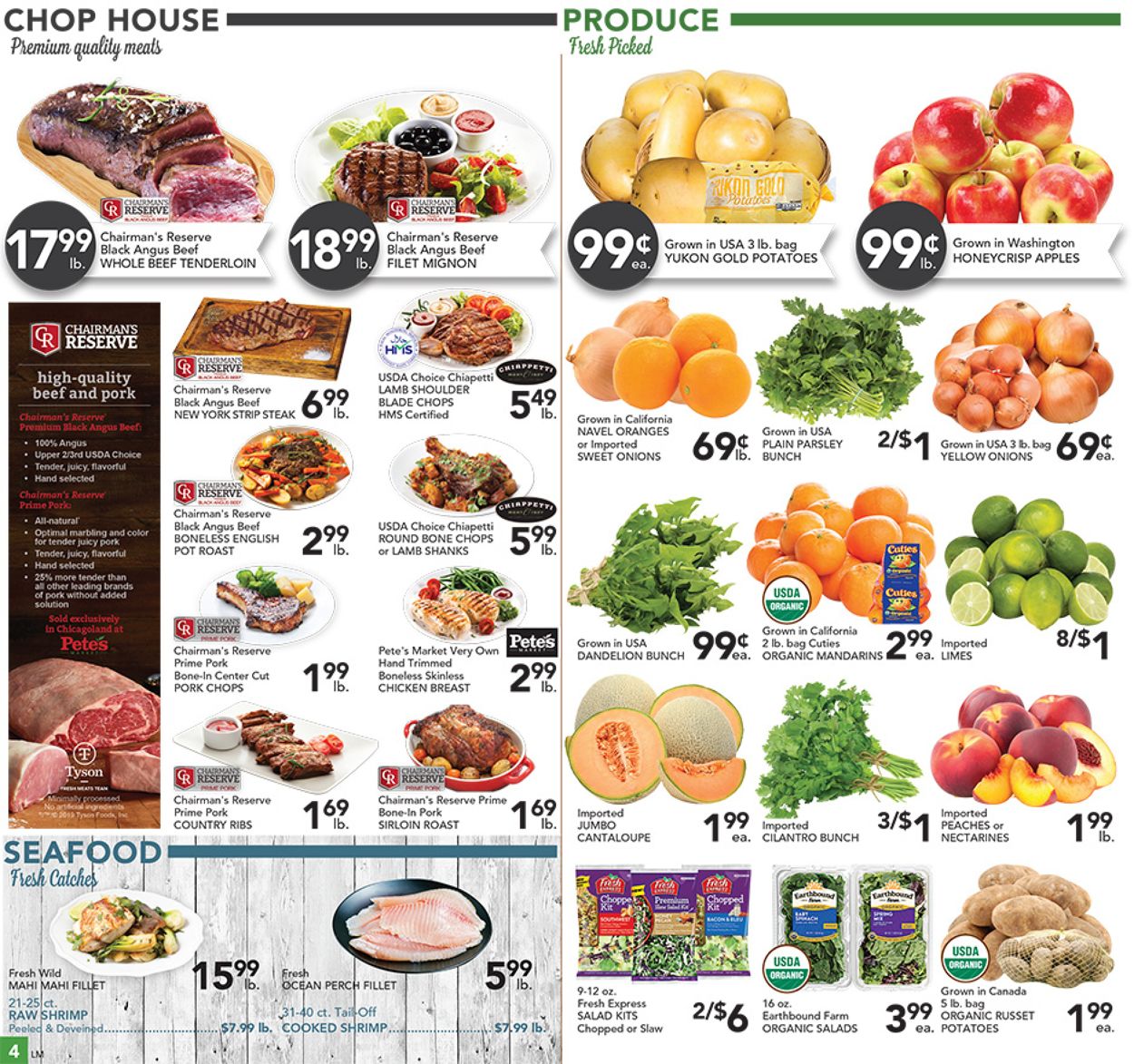 Catalogue Pete's Fresh Market from 01/15/2020