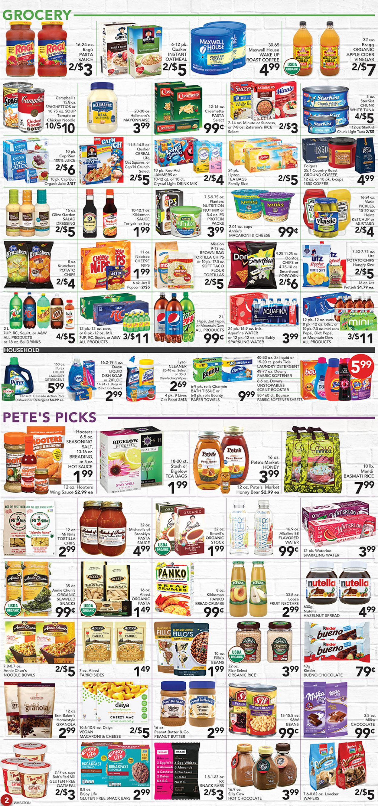 Catalogue Pete's Fresh Market from 01/22/2020