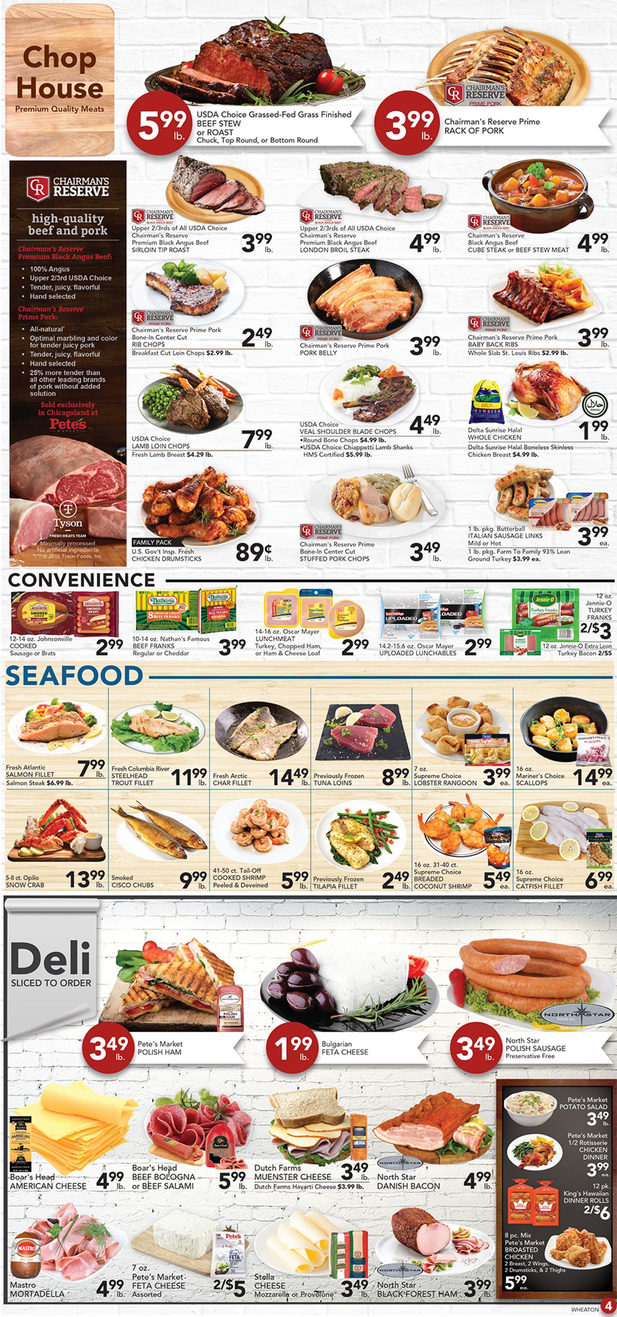 Catalogue Pete's Fresh Market from 02/05/2020