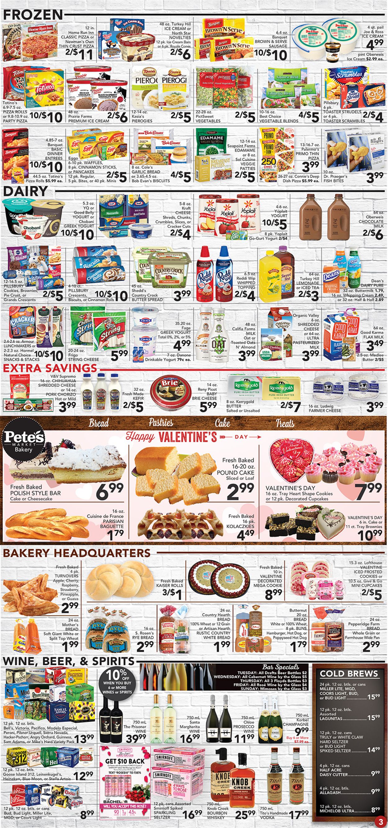 Catalogue Pete's Fresh Market from 02/12/2020