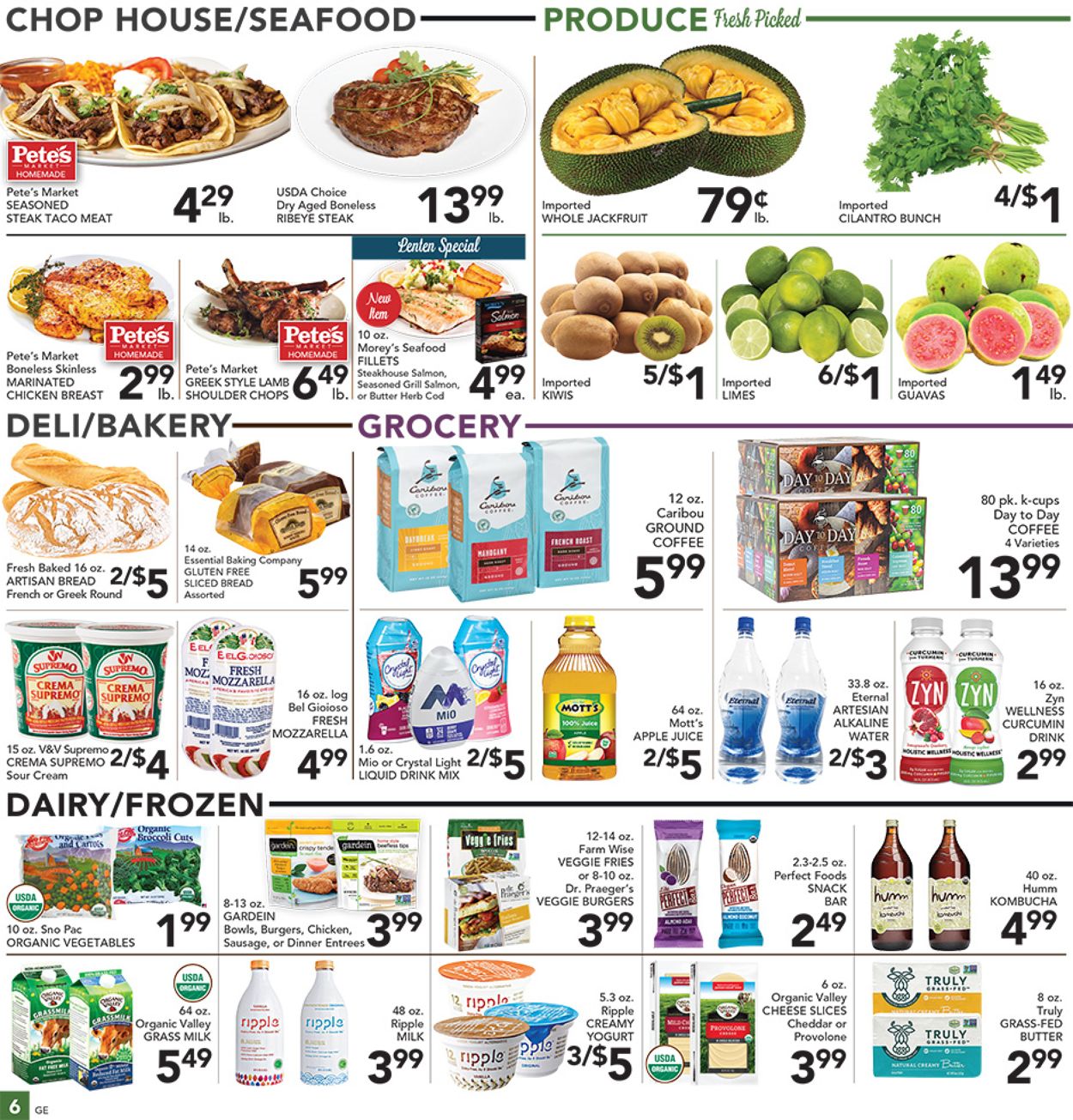Catalogue Pete's Fresh Market from 03/18/2020