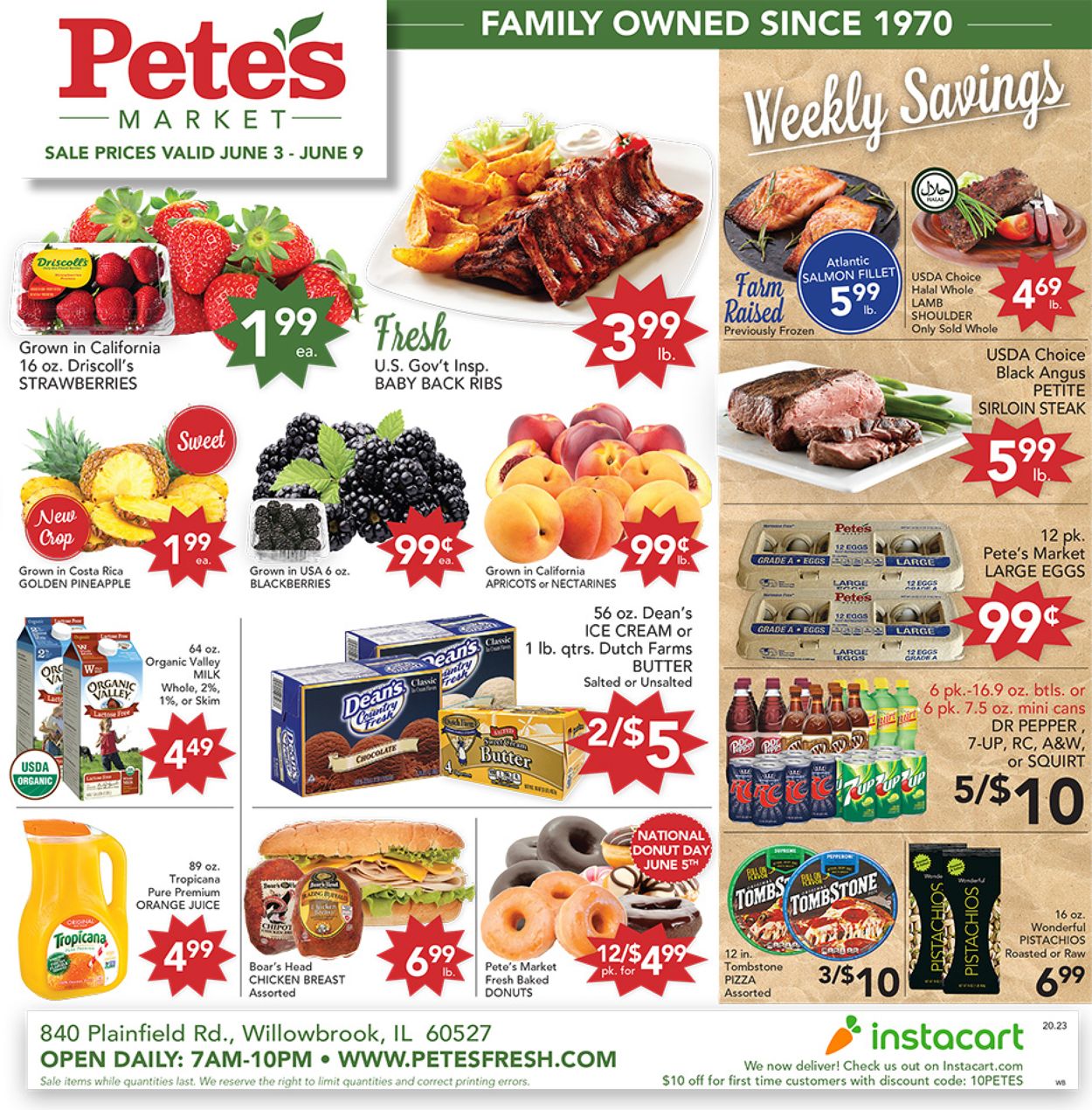 Catalogue Pete's Fresh Market from 06/03/2020