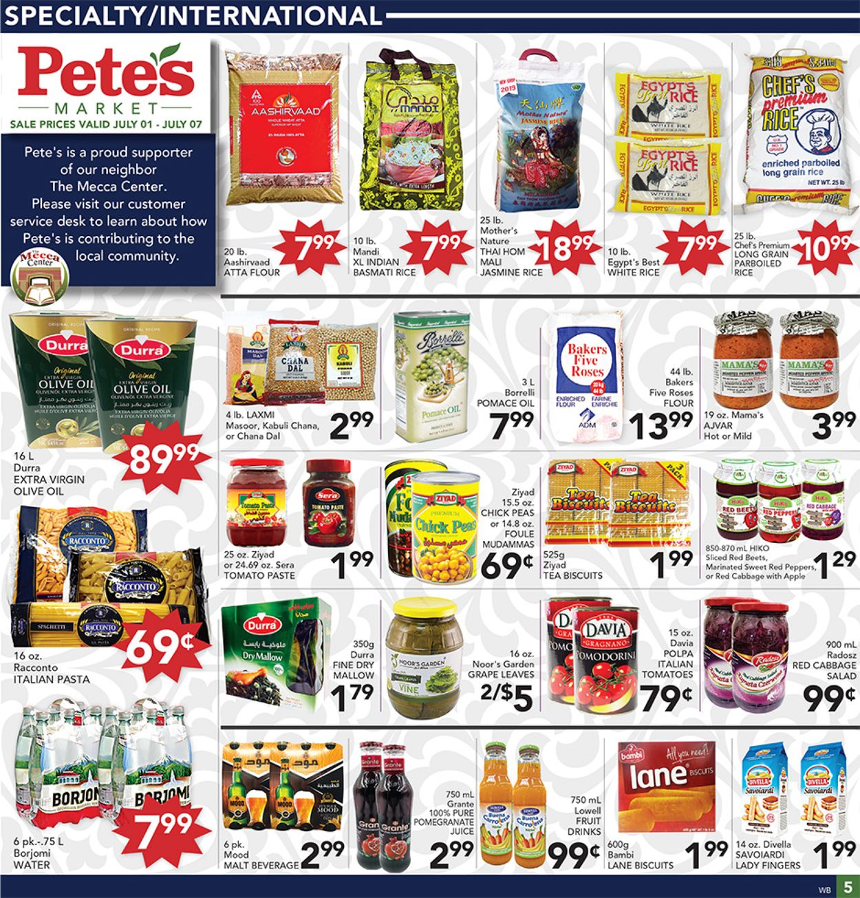 Catalogue Pete's Fresh Market from 07/01/2020