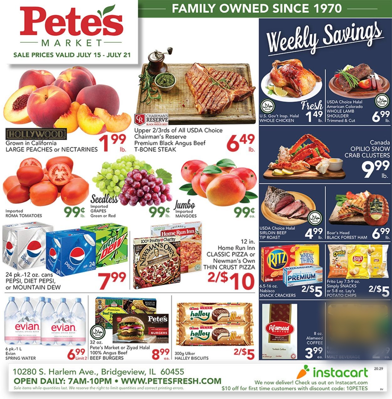 Catalogue Pete's Fresh Market from 07/15/2020