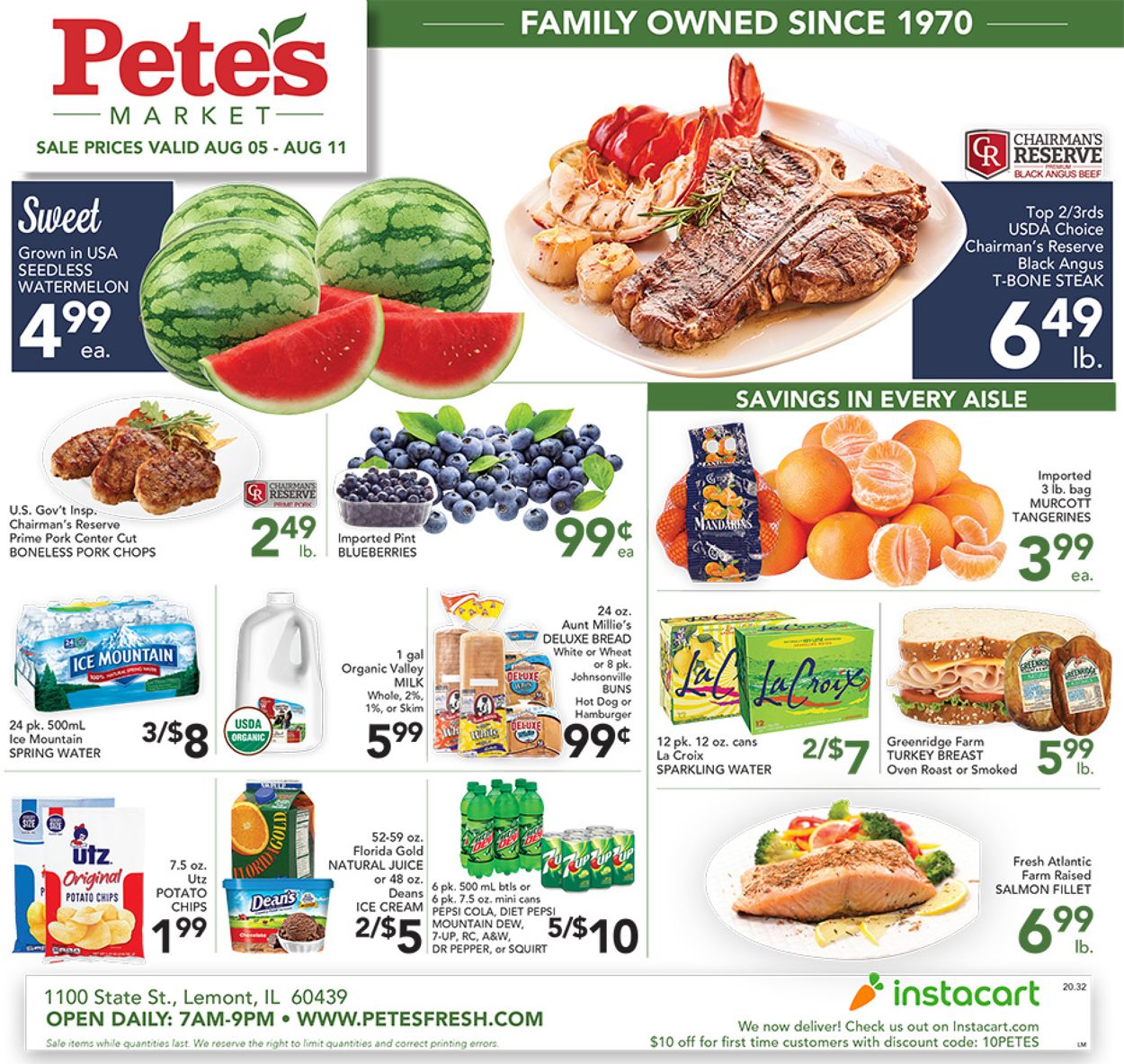 Catalogue Pete's Fresh Market from 08/05/2020
