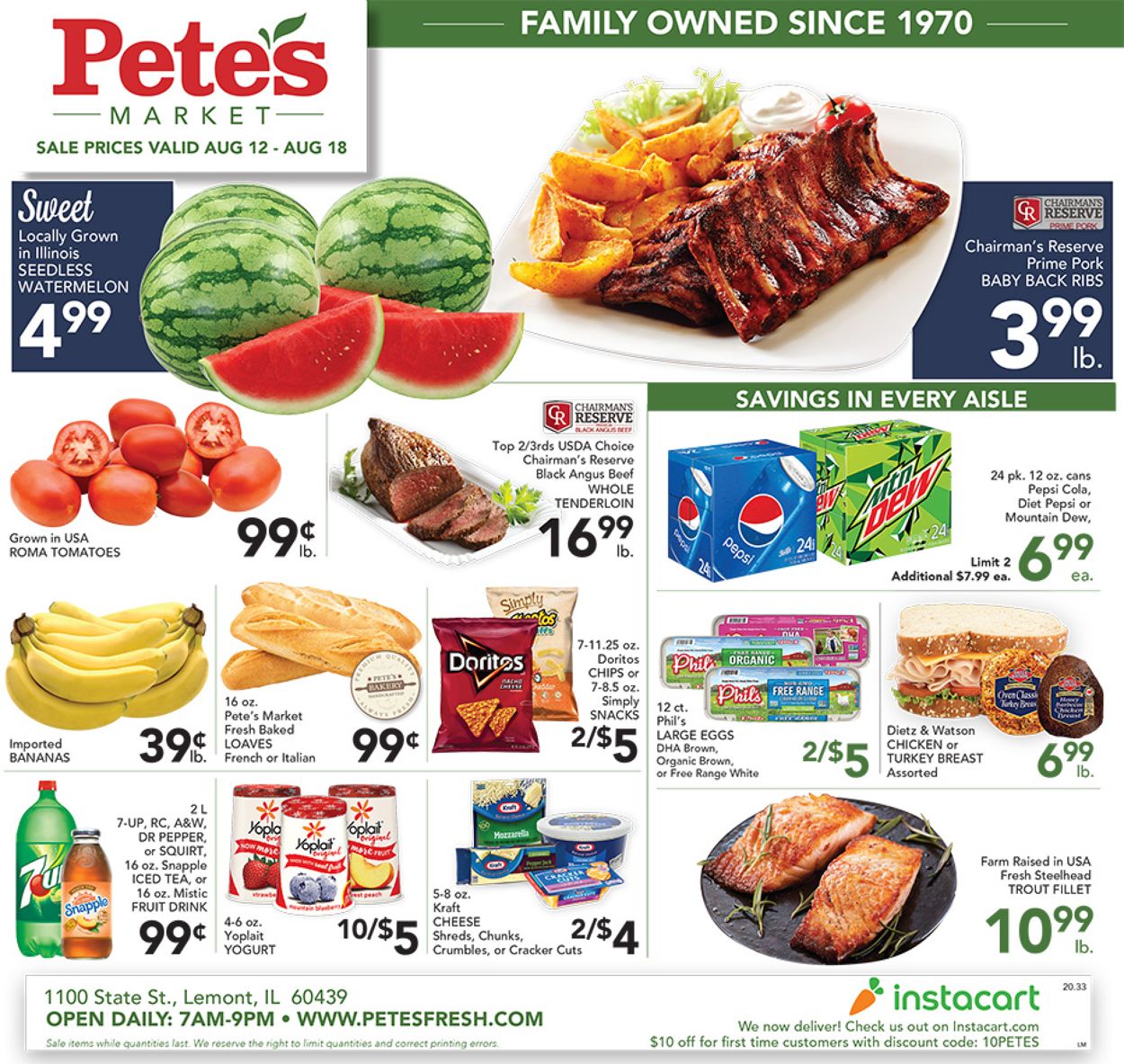 Pete's Fresh Market Current weekly ad 08/12 08/18/2020