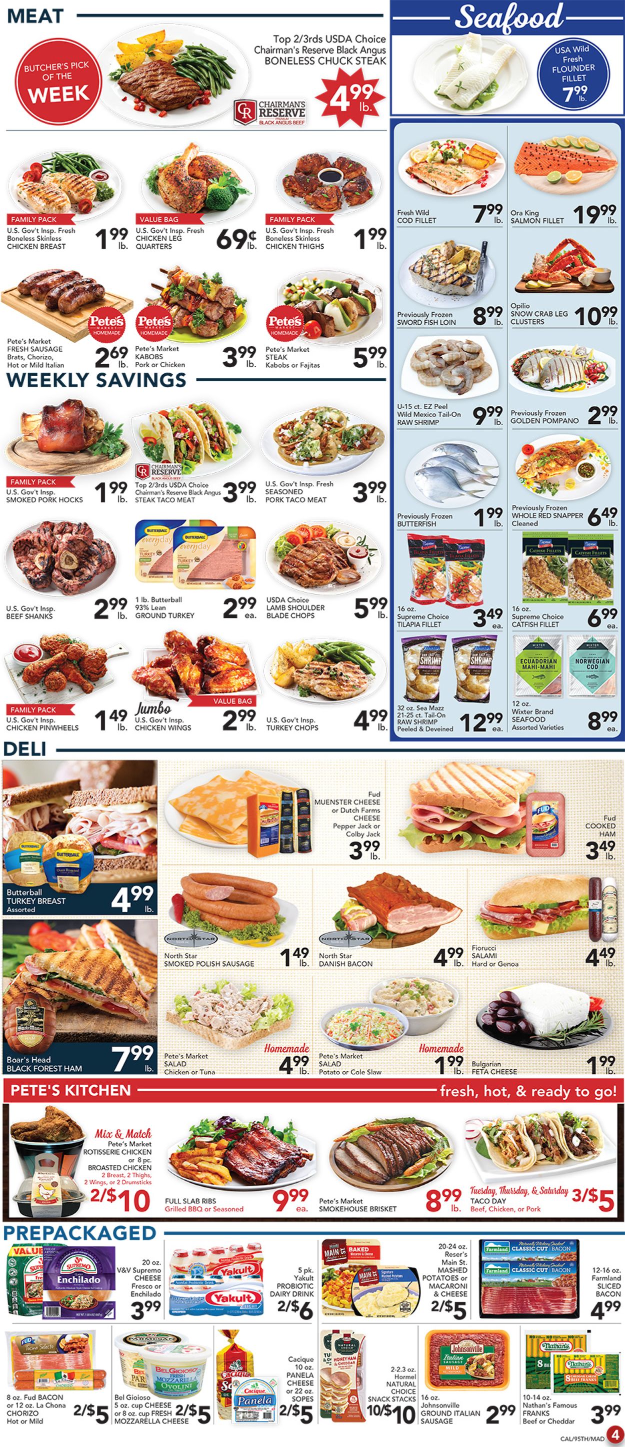 Catalogue Pete's Fresh Market from 08/19/2020