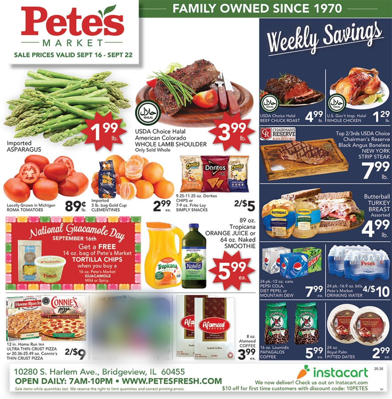 Catalogue Pete's Fresh Market from 09/16/2020