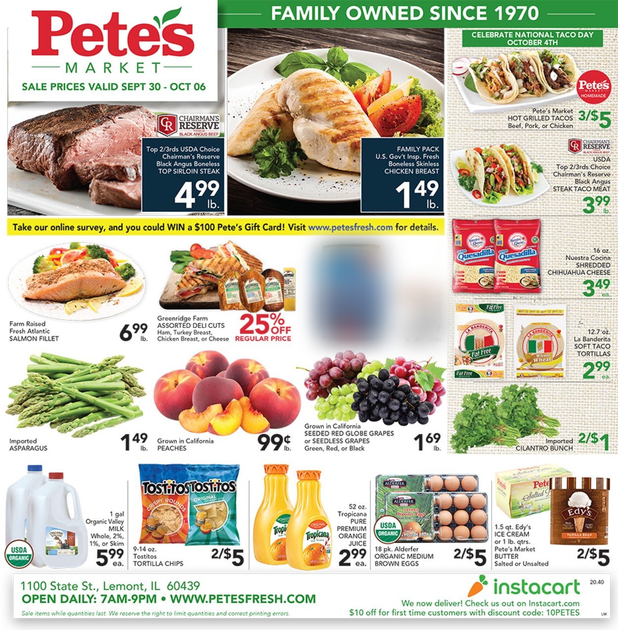 Pete's Fresh Market Current weekly ad 09/30 - 10/06/2020 ...