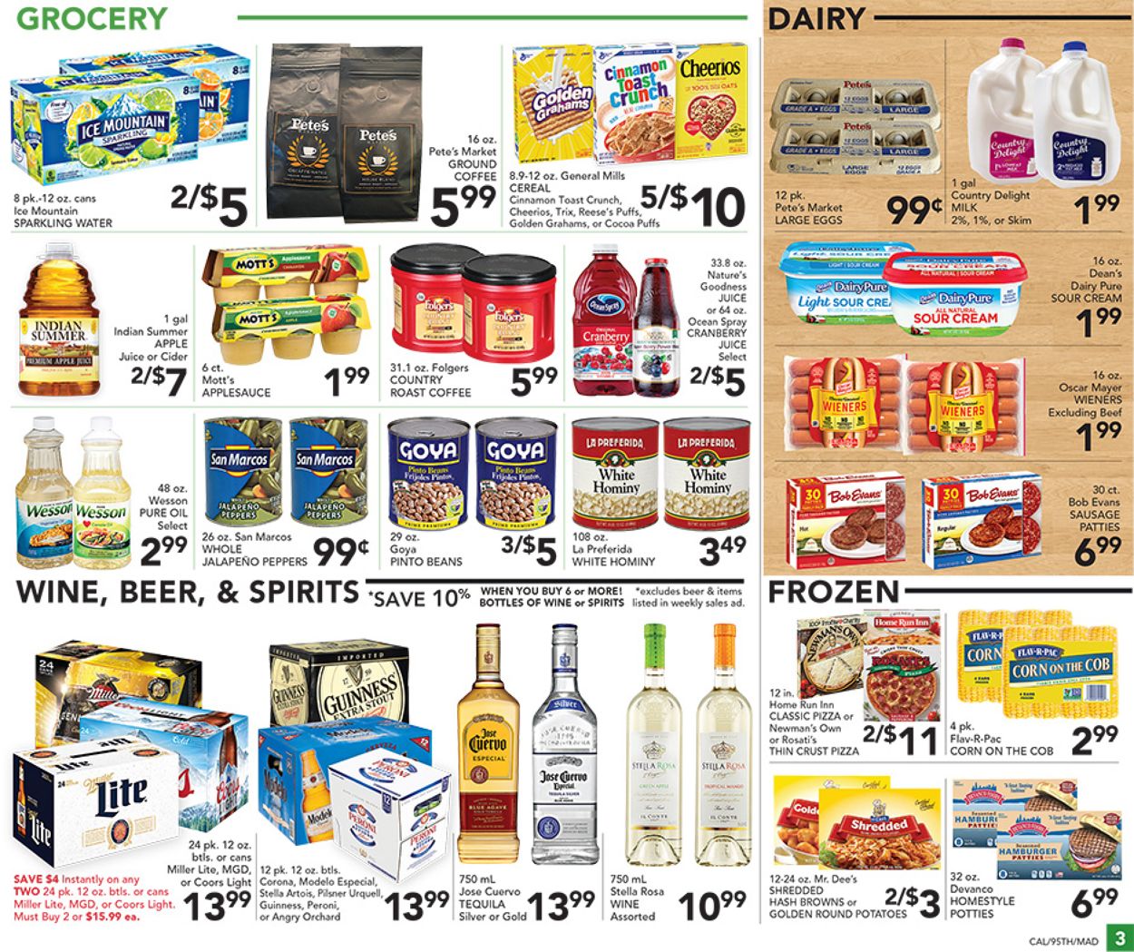 Catalogue Pete's Fresh Market Black Friday 2020 from 11/27/2020