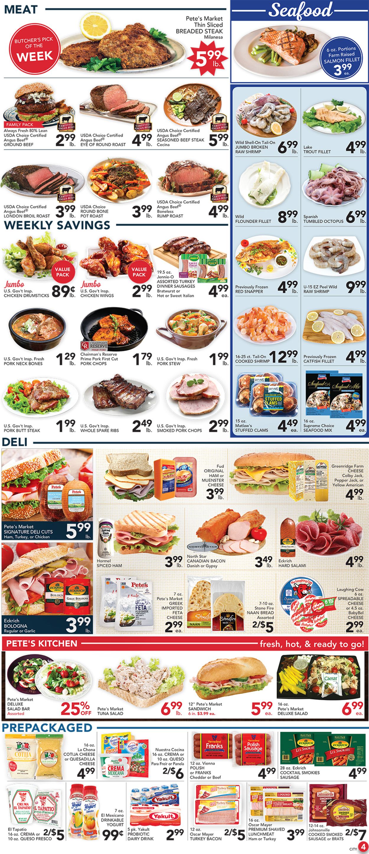 Catalogue Pete's Fresh Market from 01/01/2021