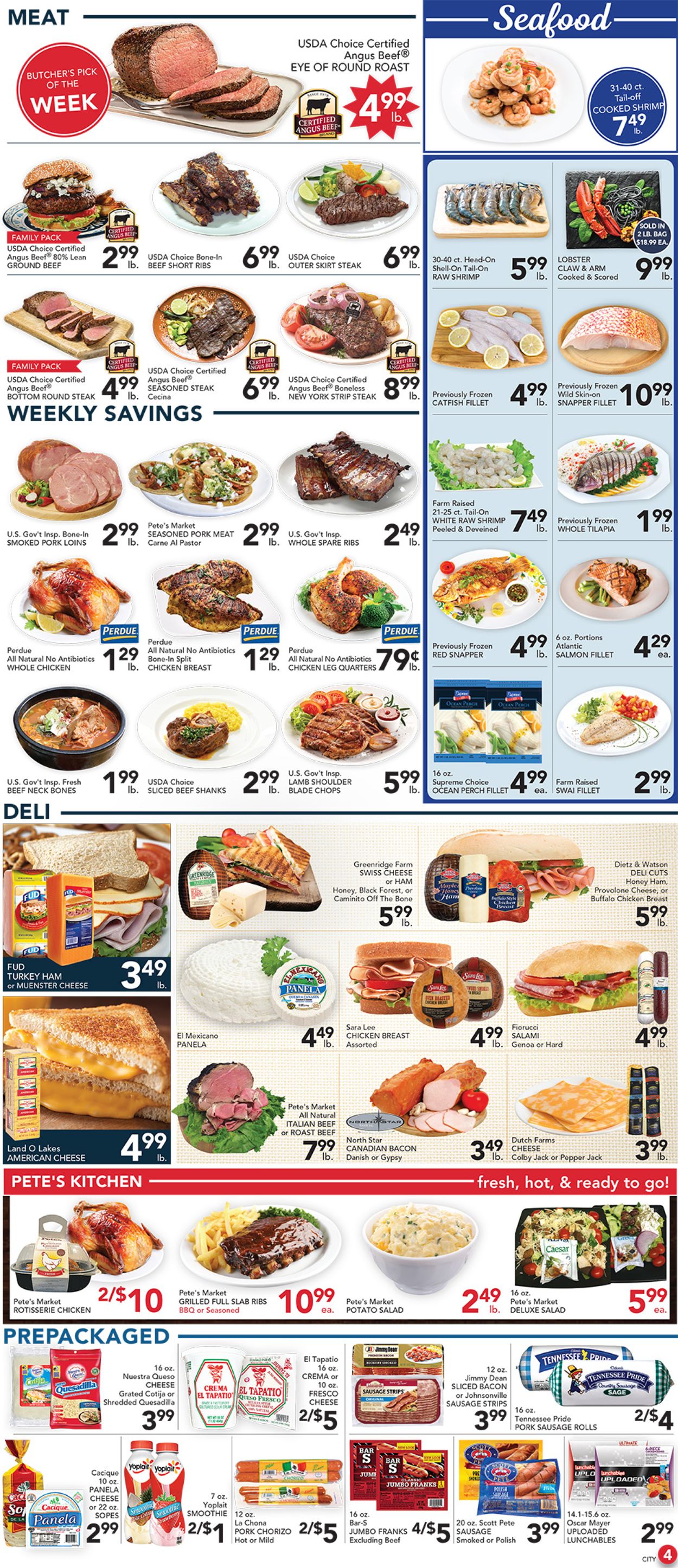 Catalogue Pete's Fresh Market from 01/20/2021