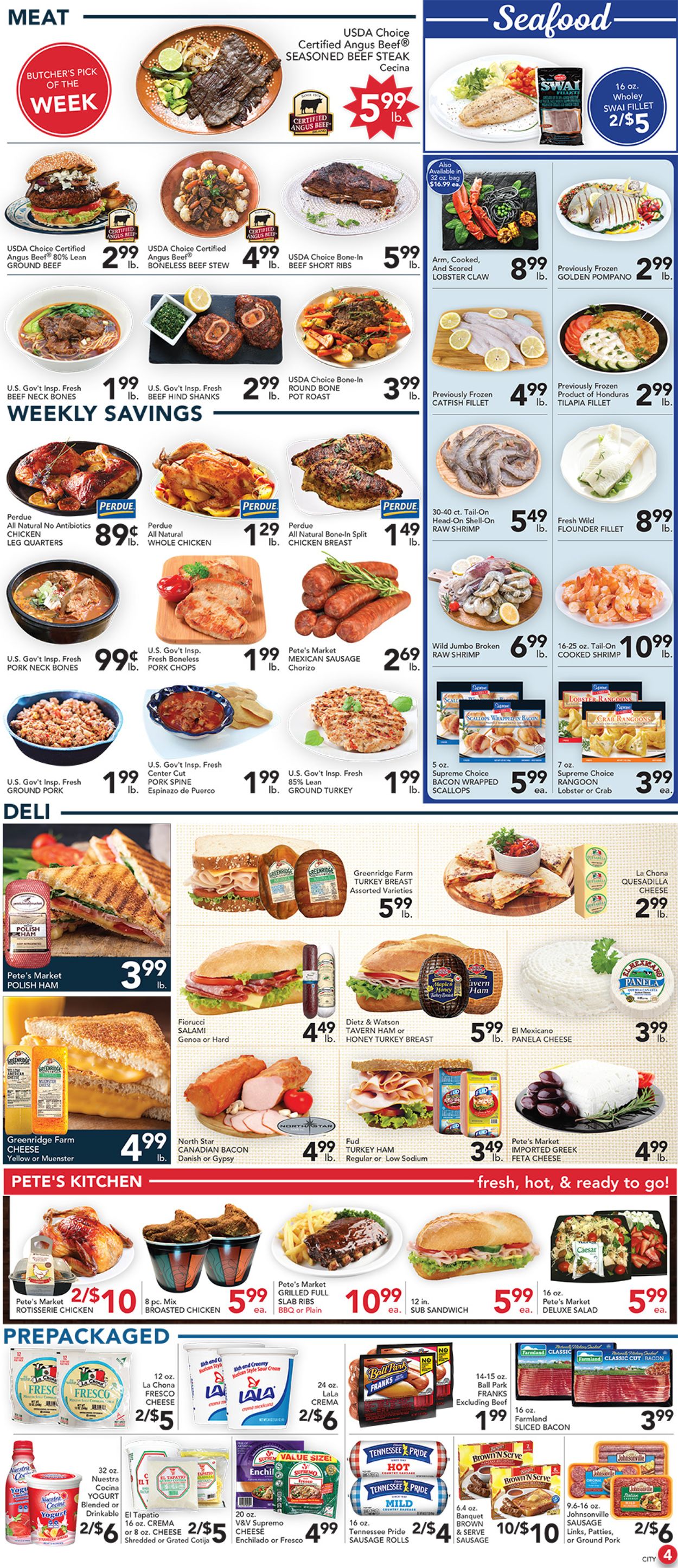 Catalogue Pete's Fresh Market from 02/10/2021