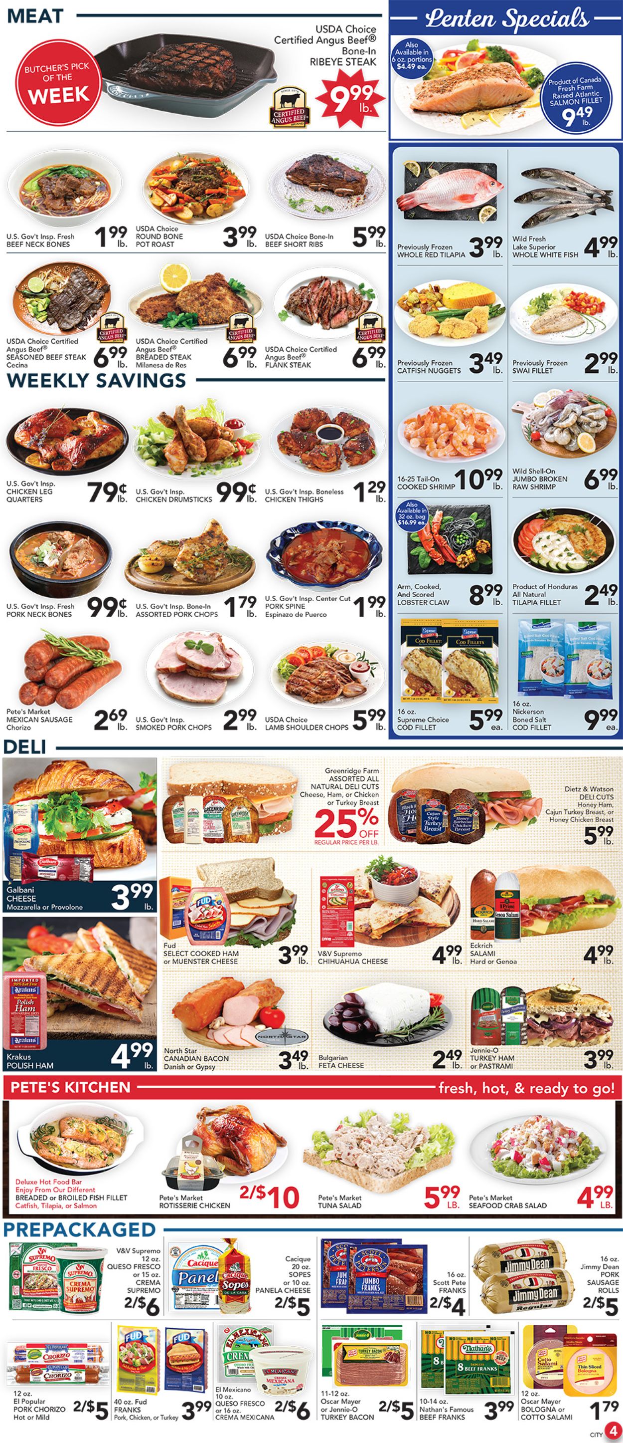 Catalogue Pete's Fresh Market from 02/17/2021