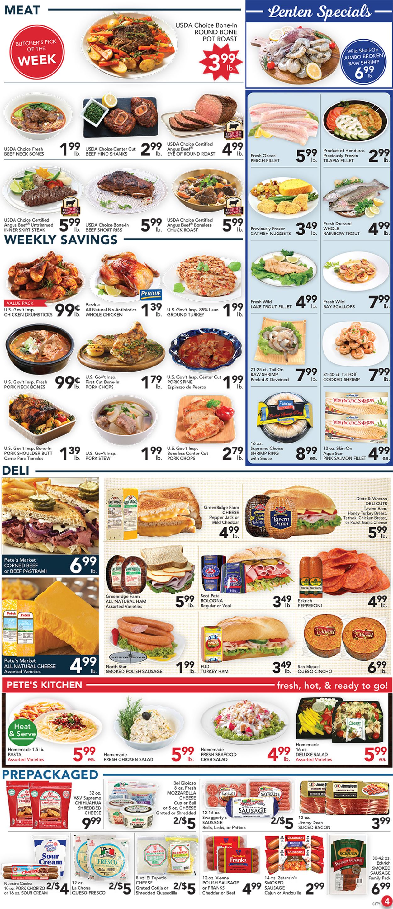 Catalogue Pete's Fresh Market from 02/24/2021
