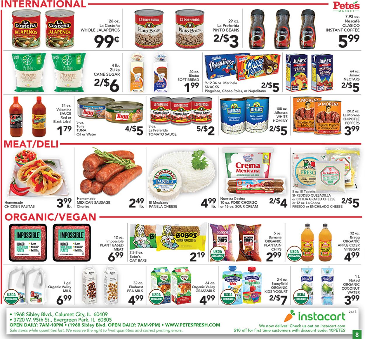 Catalogue Pete's Fresh Market from 04/07/2021