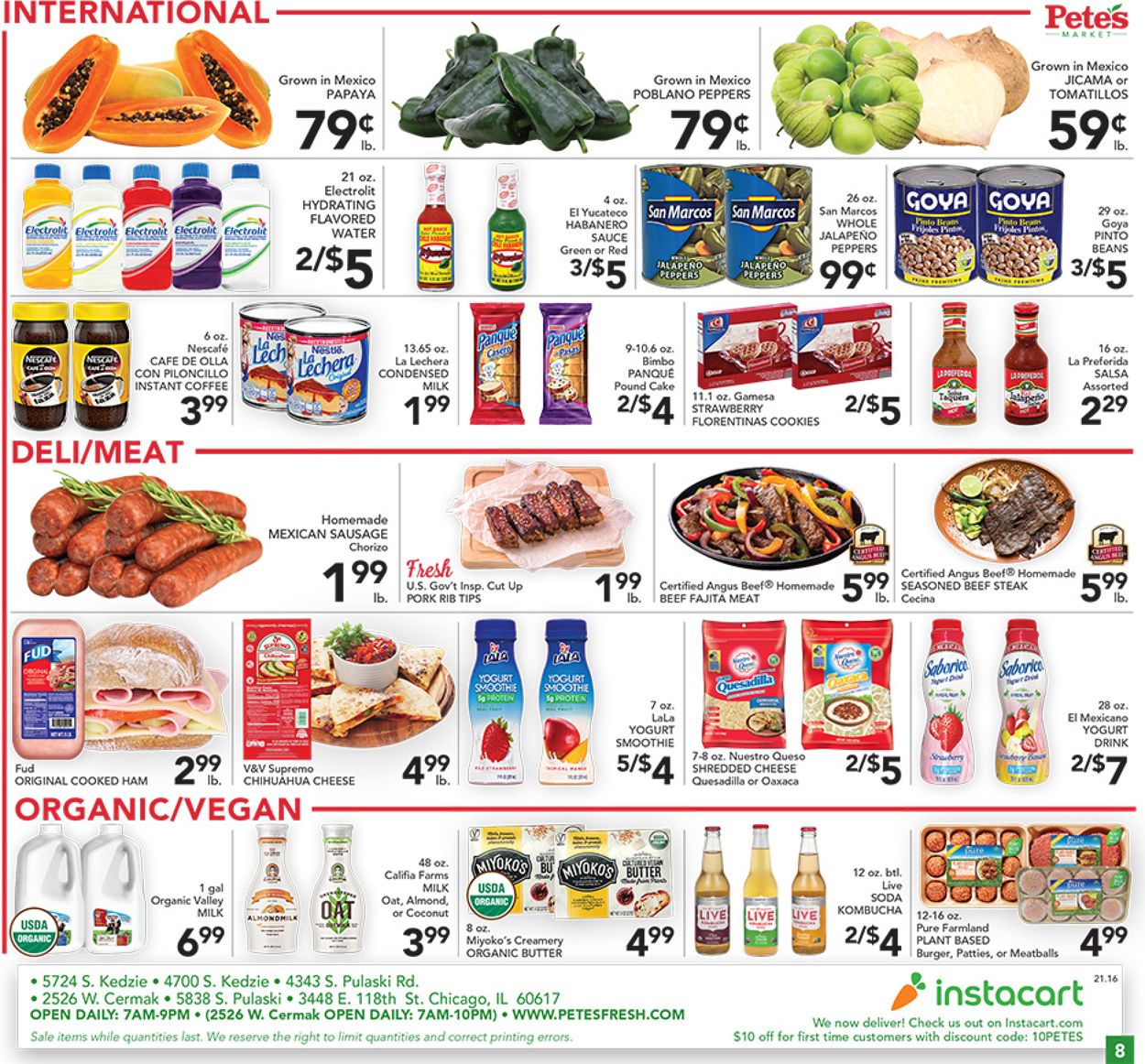 Catalogue Pete's Fresh Market from 04/14/2021
