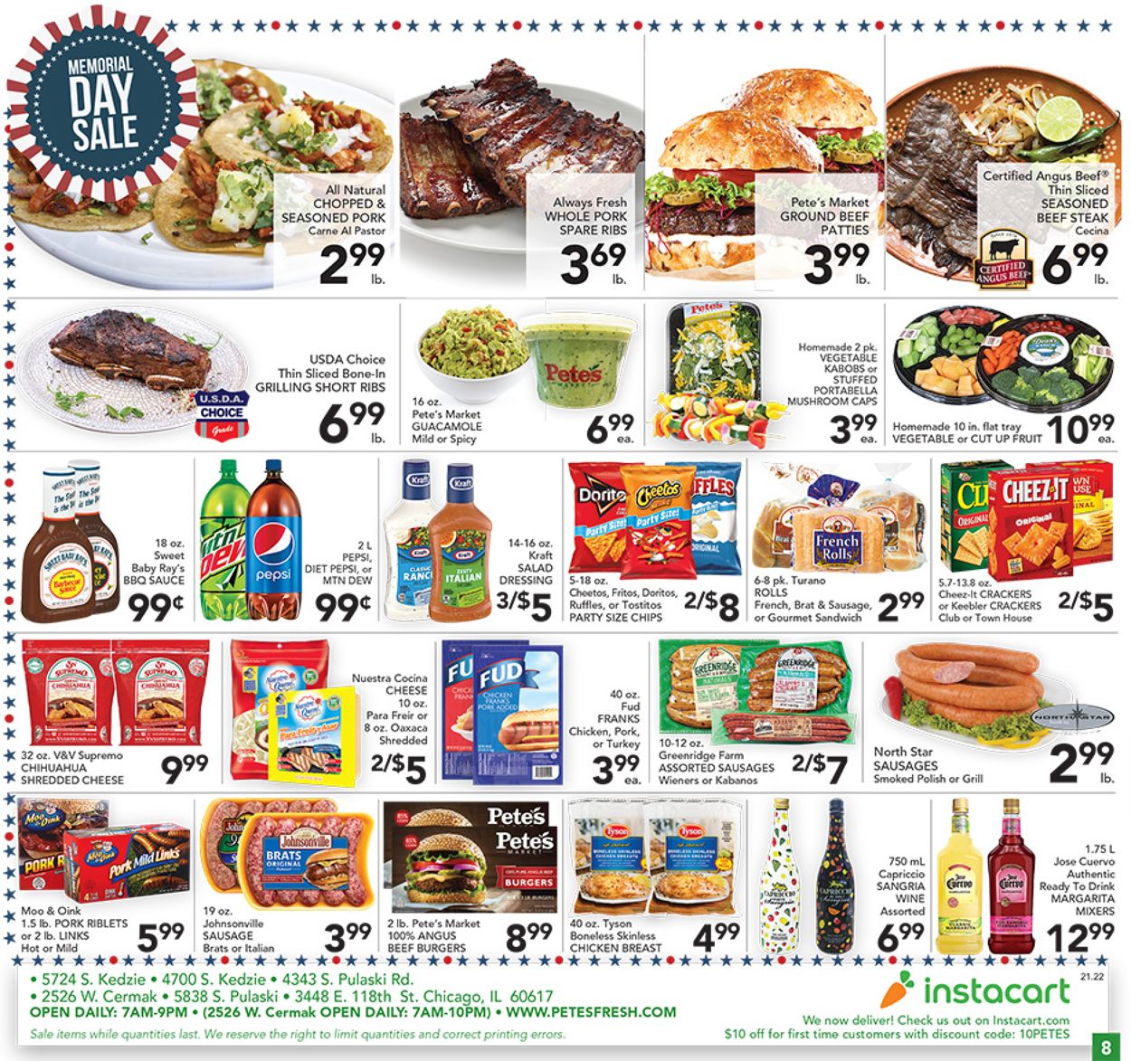 Catalogue Pete's Fresh Market from 05/26/2021