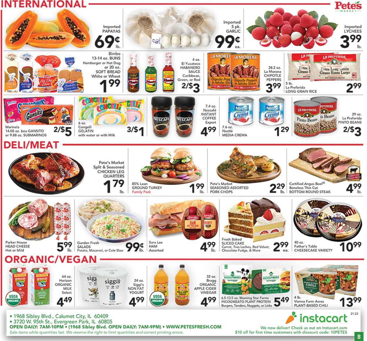 Catalogue Pete's Fresh Market from 06/02/2021