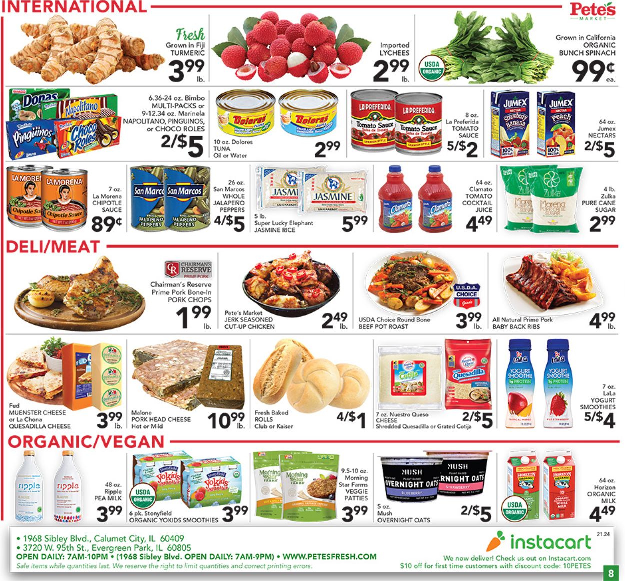 Catalogue Pete's Fresh Market from 06/09/2021