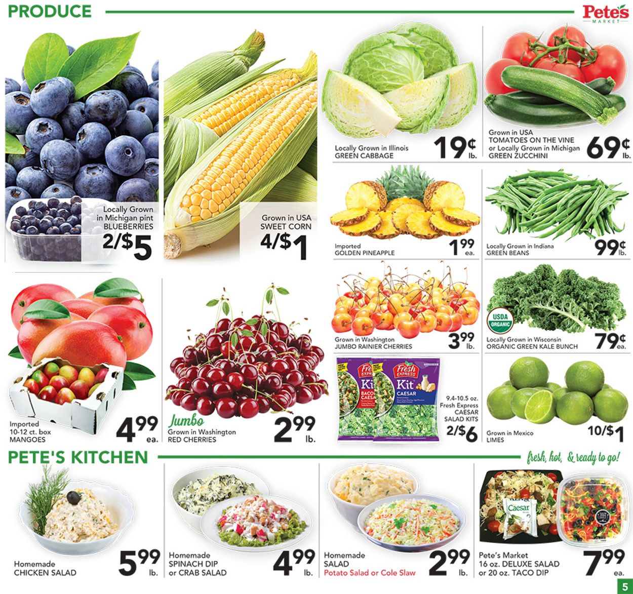 Catalogue Pete's Fresh Market from 07/14/2021