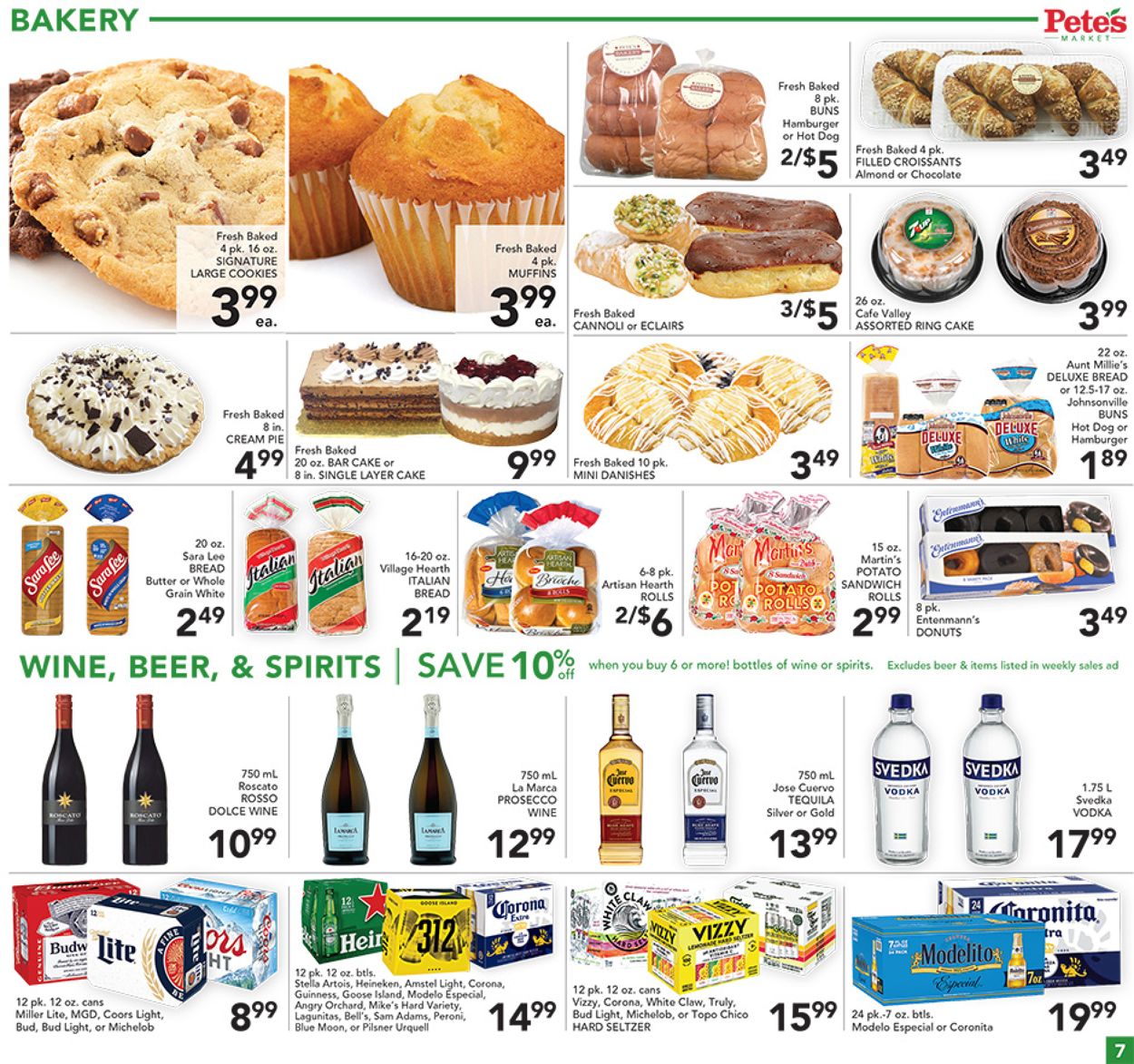 Catalogue Pete's Fresh Market from 07/21/2021