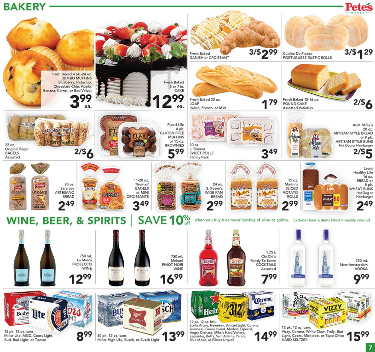 Catalogue Pete's Fresh Market from 08/11/2021