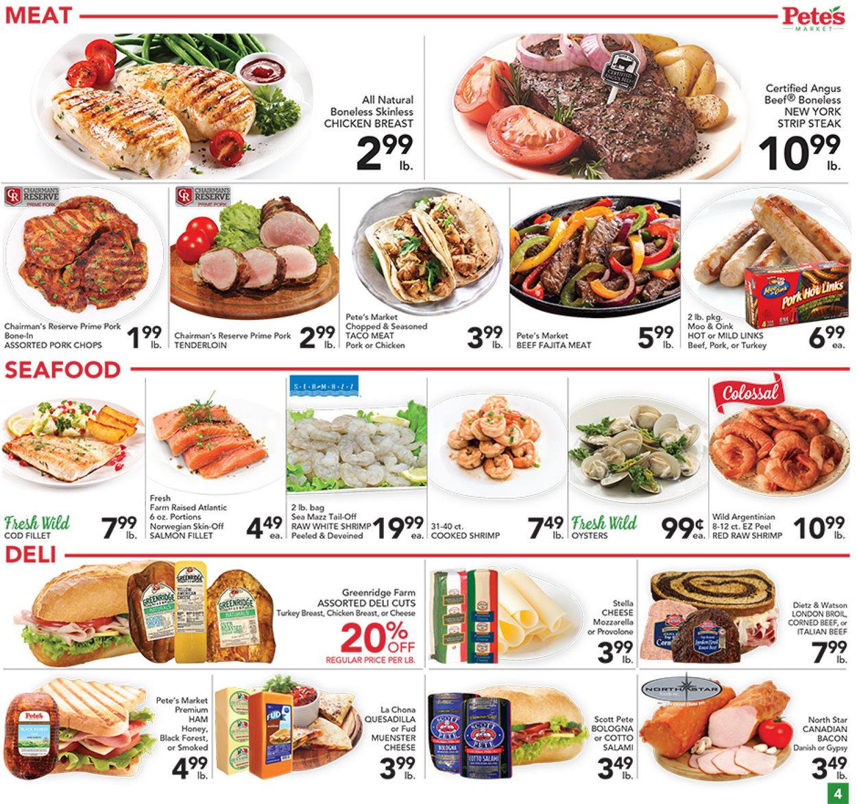 Catalogue Pete's Fresh Market from 08/18/2021