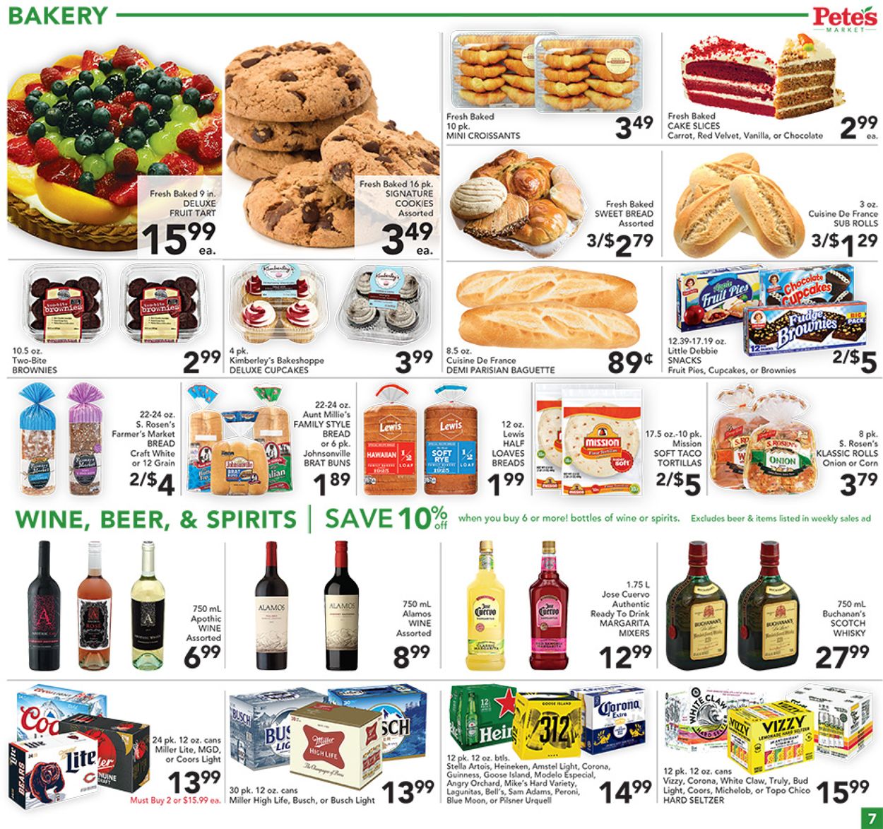 Catalogue Pete's Fresh Market from 08/25/2021