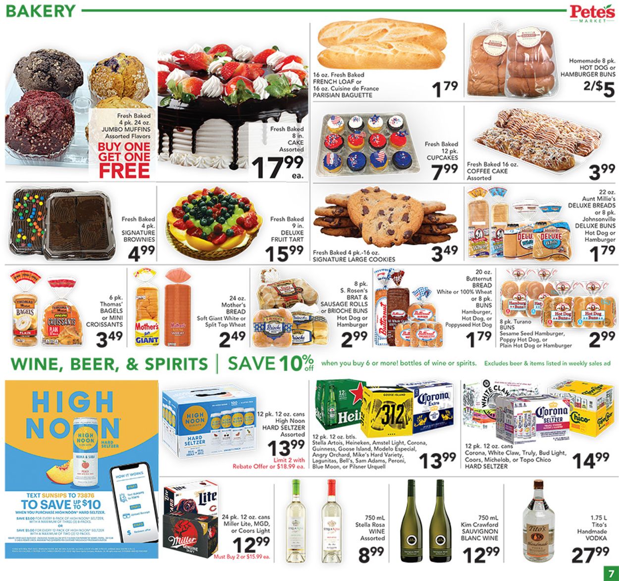 Catalogue Pete's Fresh Market from 09/01/2021
