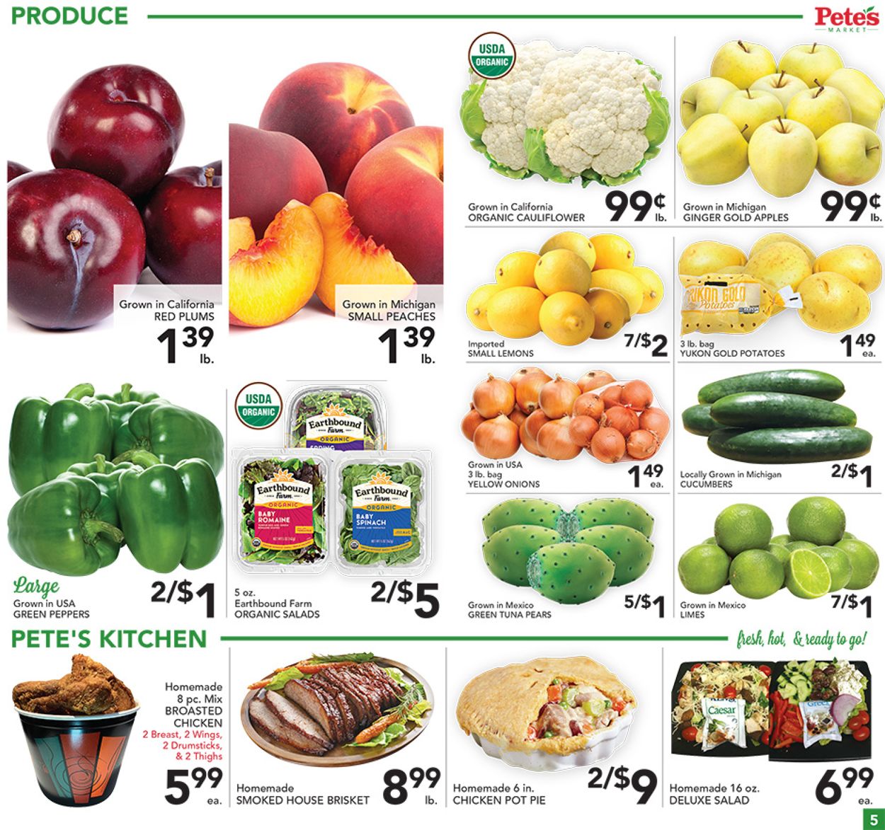 Catalogue Pete's Fresh Market from 09/08/2021