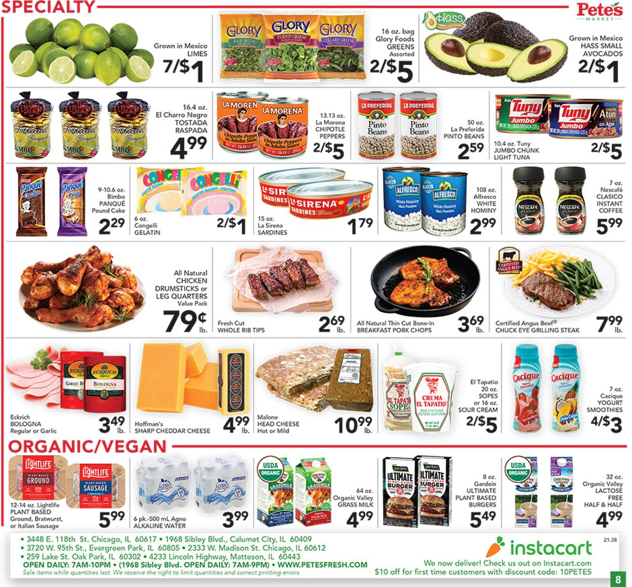 Catalogue Pete's Fresh Market from 09/15/2021
