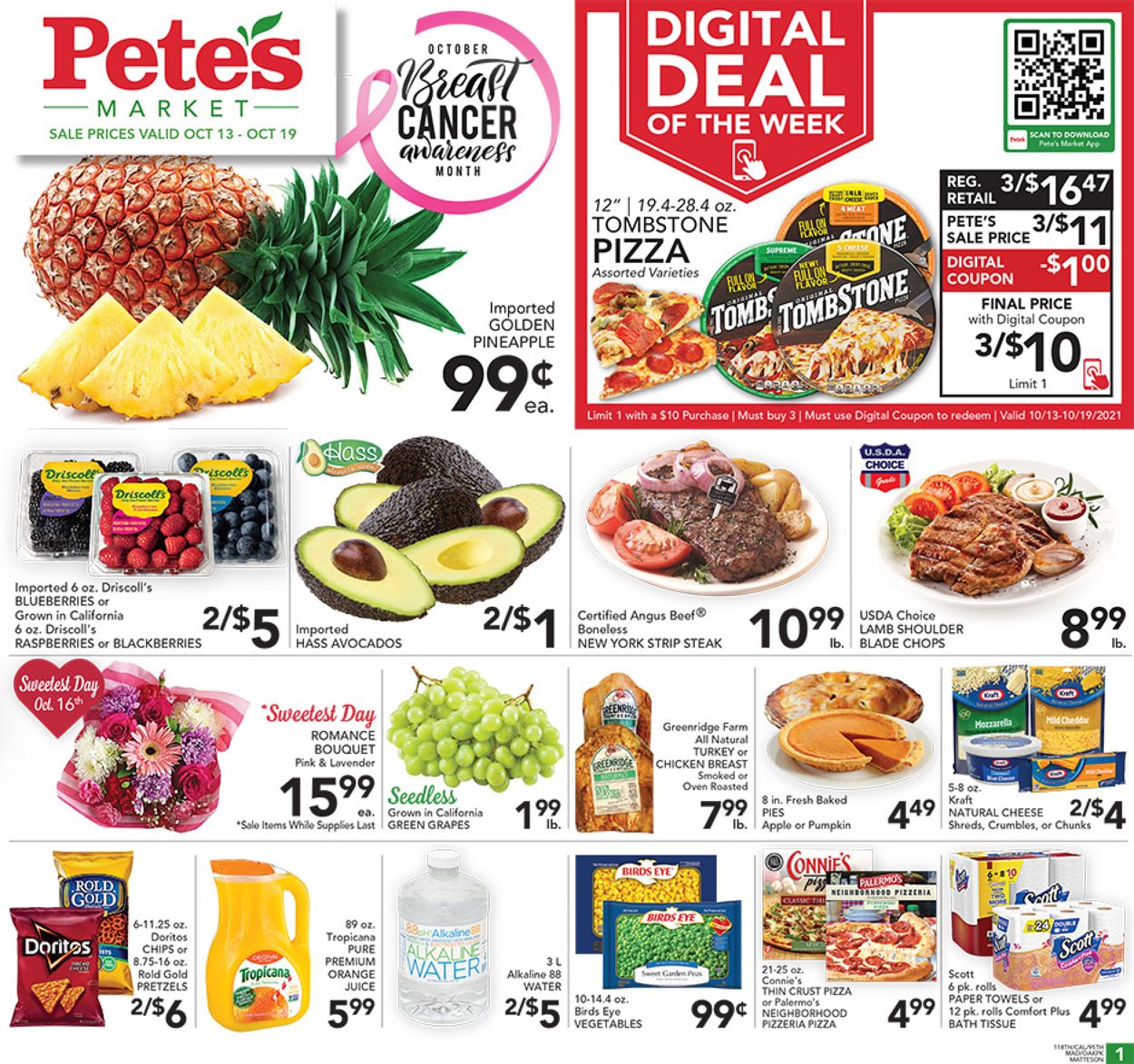 Catalogue Pete's Fresh Market from 10/13/2021