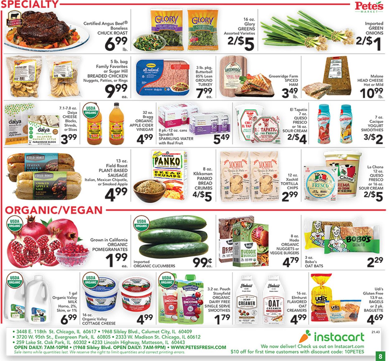 Catalogue Pete's Fresh Market from 10/20/2021