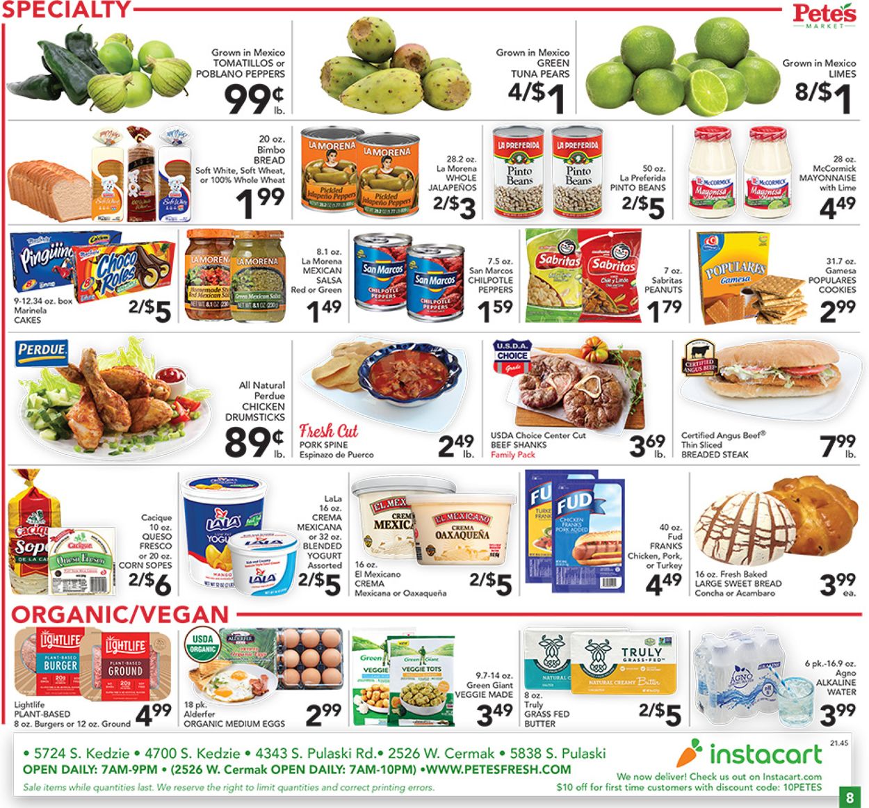 Catalogue Pete's Fresh Market from 11/03/2021