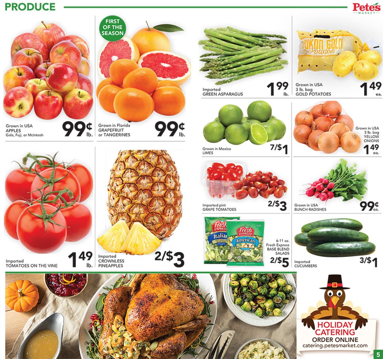 Catalogue Pete's Fresh Market from 11/10/2021