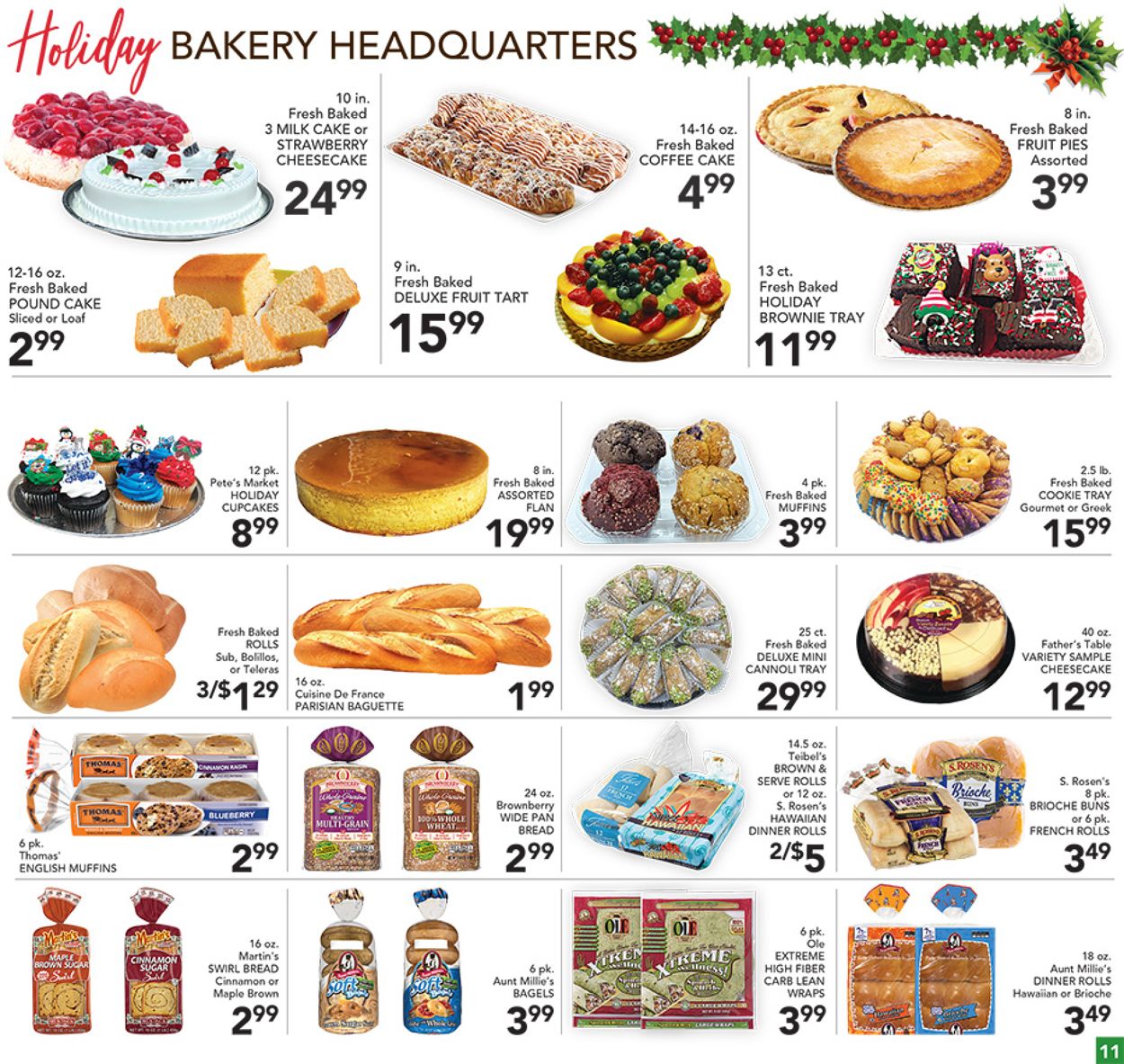 Catalogue Pete's Fresh Market CHRISTMAS 2021 from 12/15/2021
