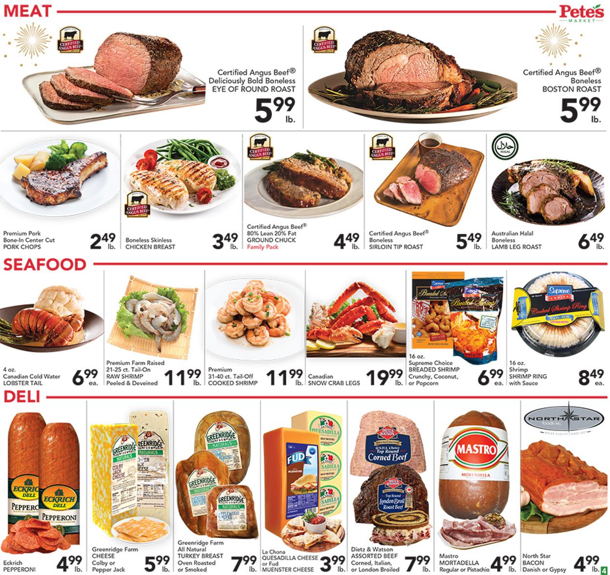 Catalogue Pete's Fresh Market from 12/29/2021