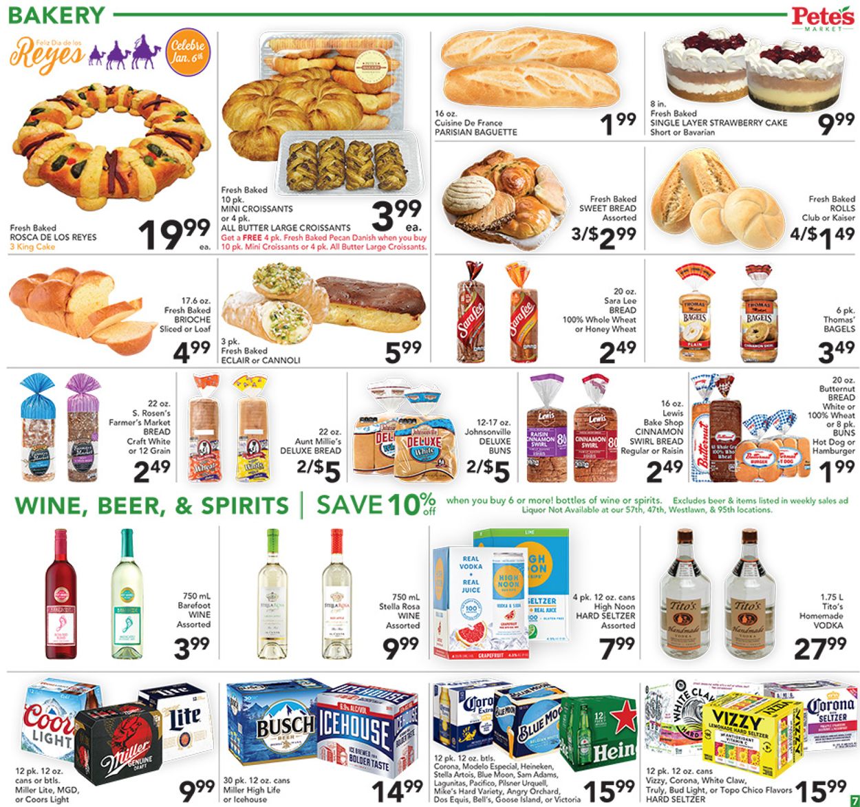 Catalogue Pete's Fresh Market from 01/05/2022