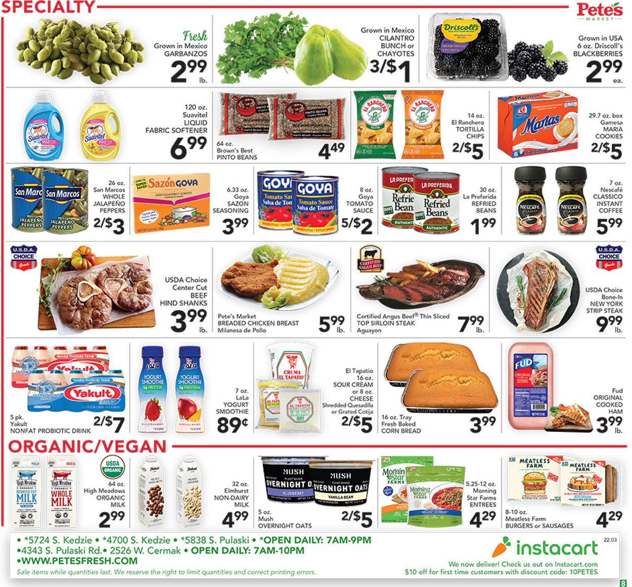 Catalogue Pete's Fresh Market from 01/19/2022