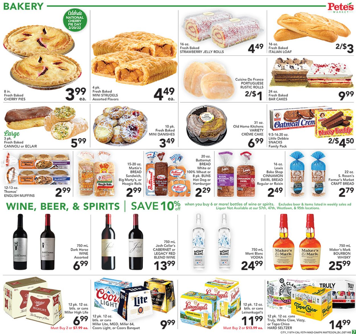 Catalogue Pete's Fresh Market from 02/16/2022