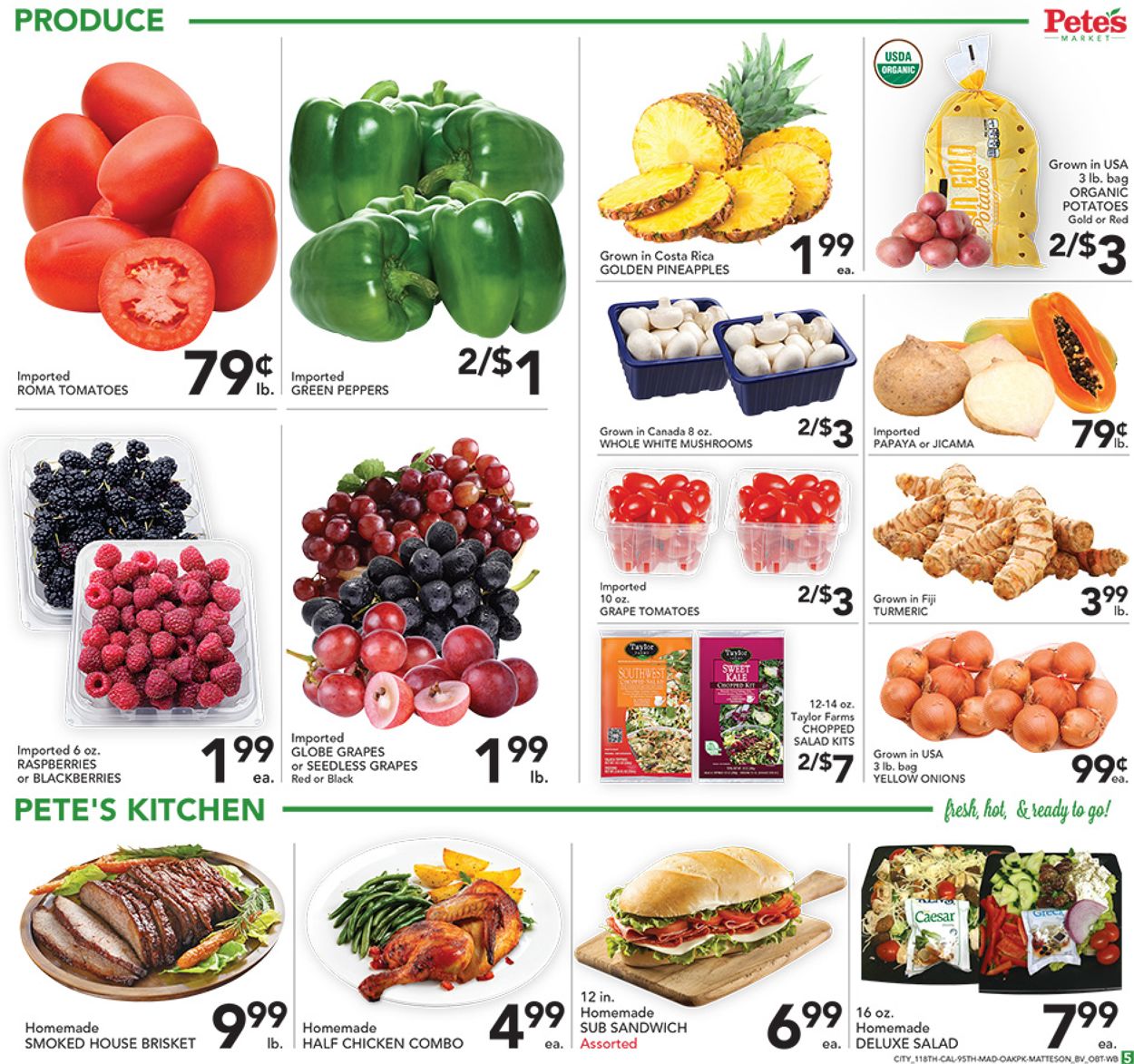 Catalogue Pete's Fresh Market from 02/23/2022