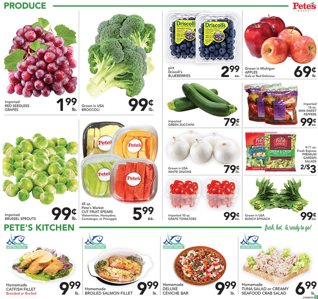 Catalogue Pete's Fresh Market from 03/02/2022