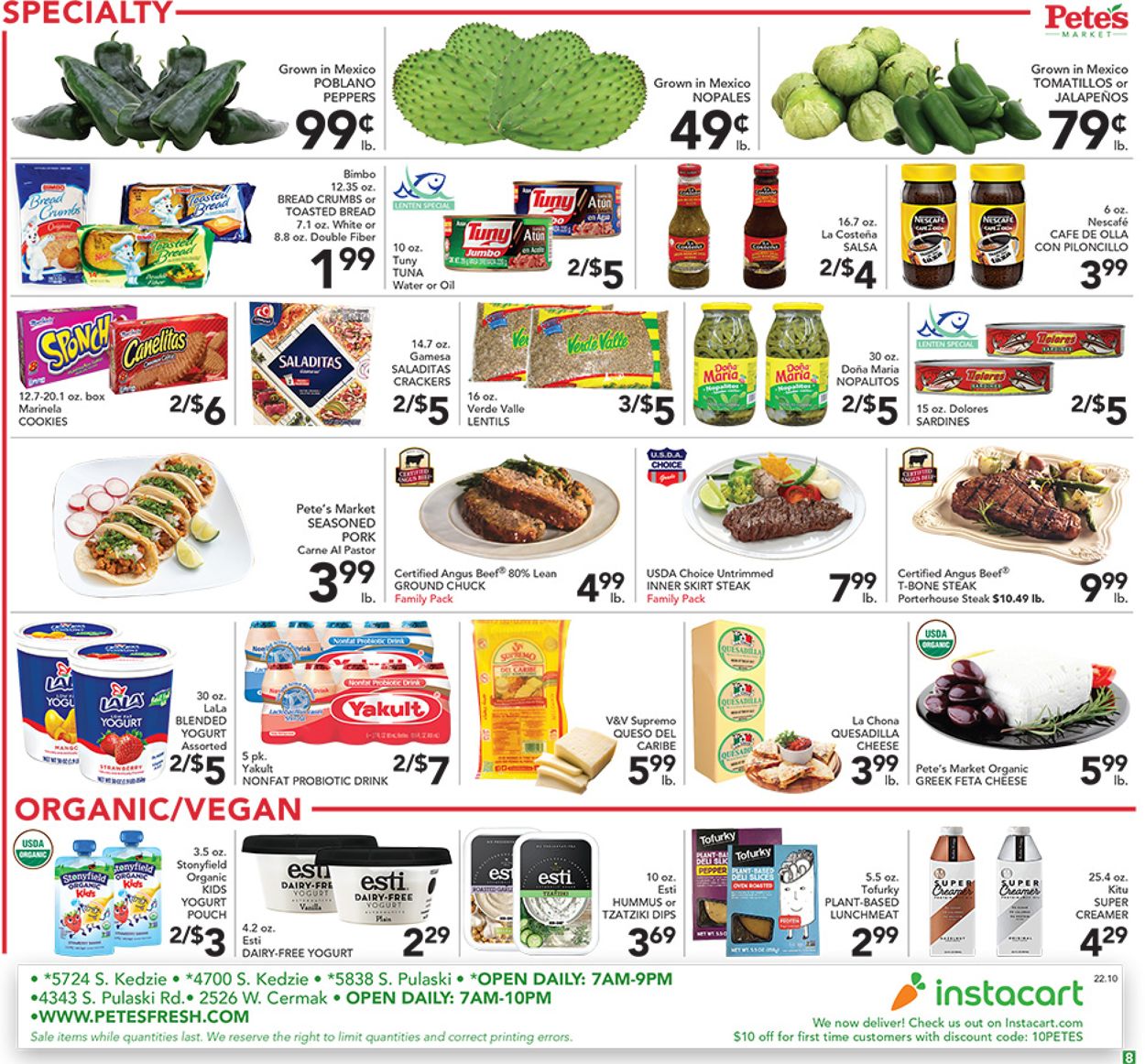 Catalogue Pete's Fresh Market from 03/09/2022