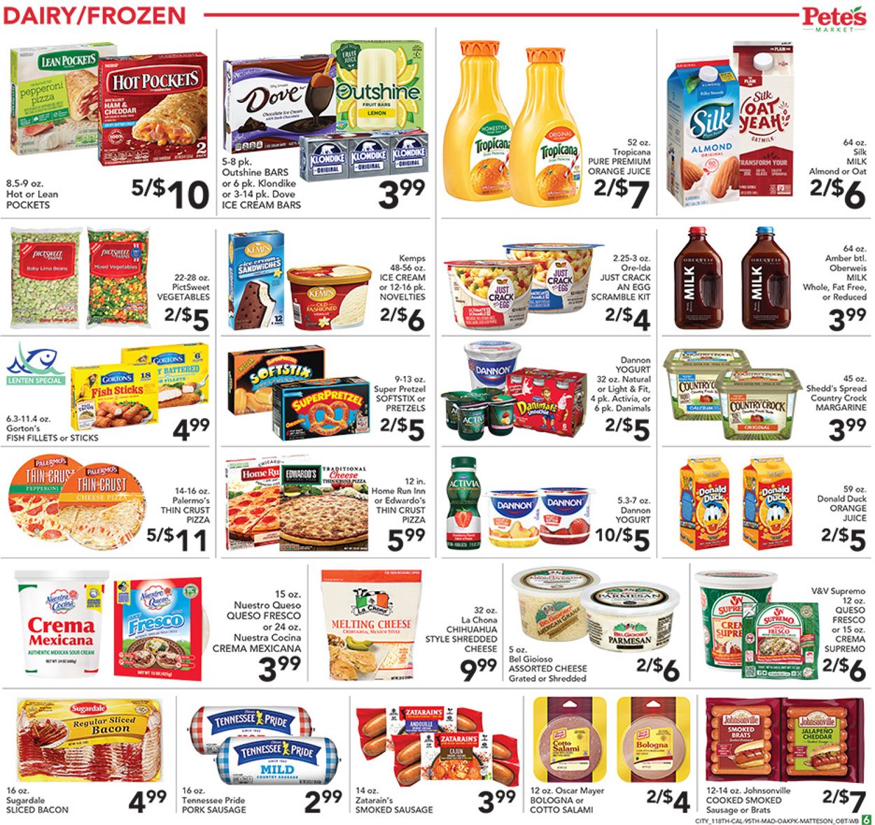 Catalogue Pete's Fresh Market from 03/16/2022