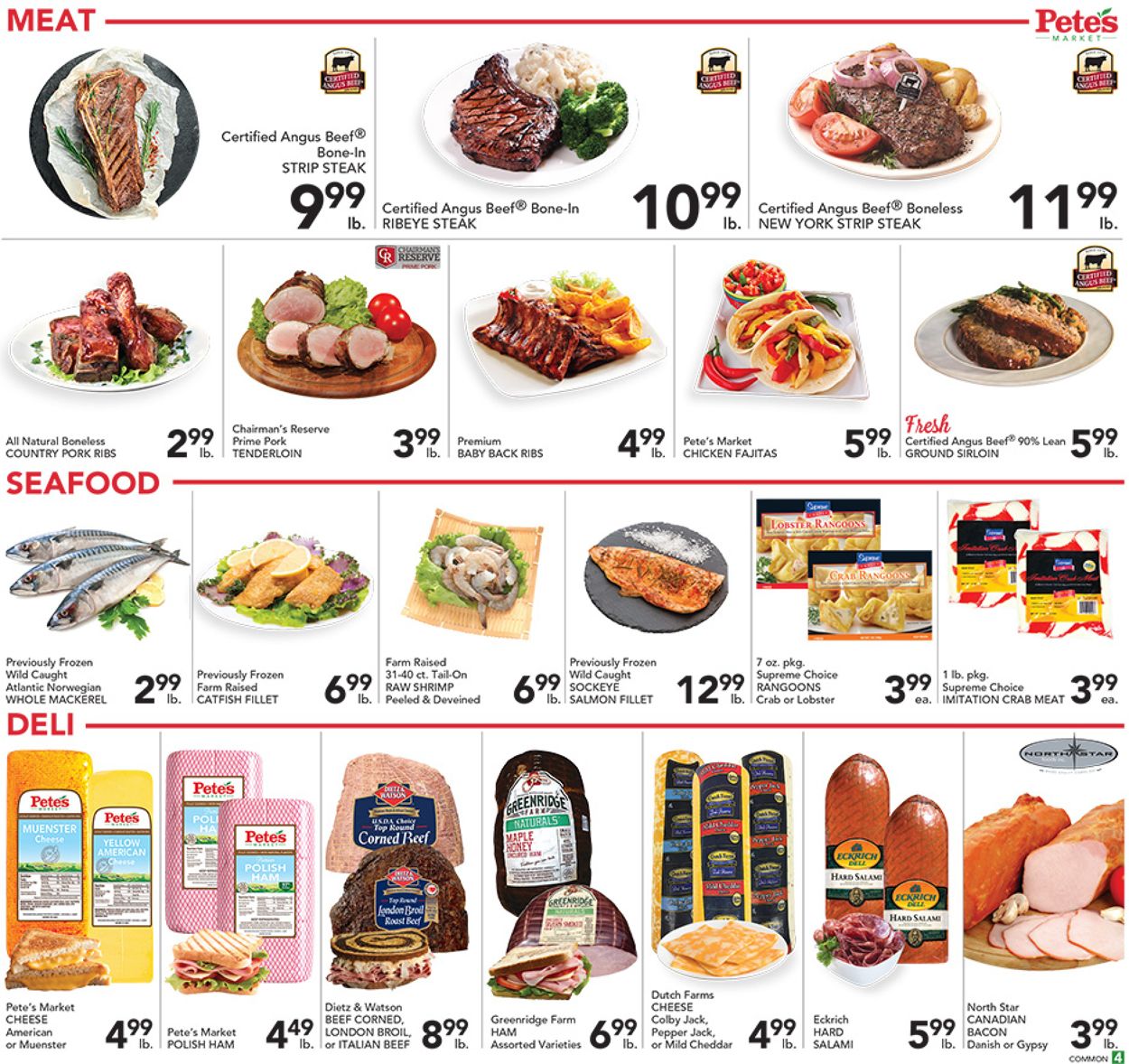 Catalogue Pete's Fresh Market from 05/11/2022
